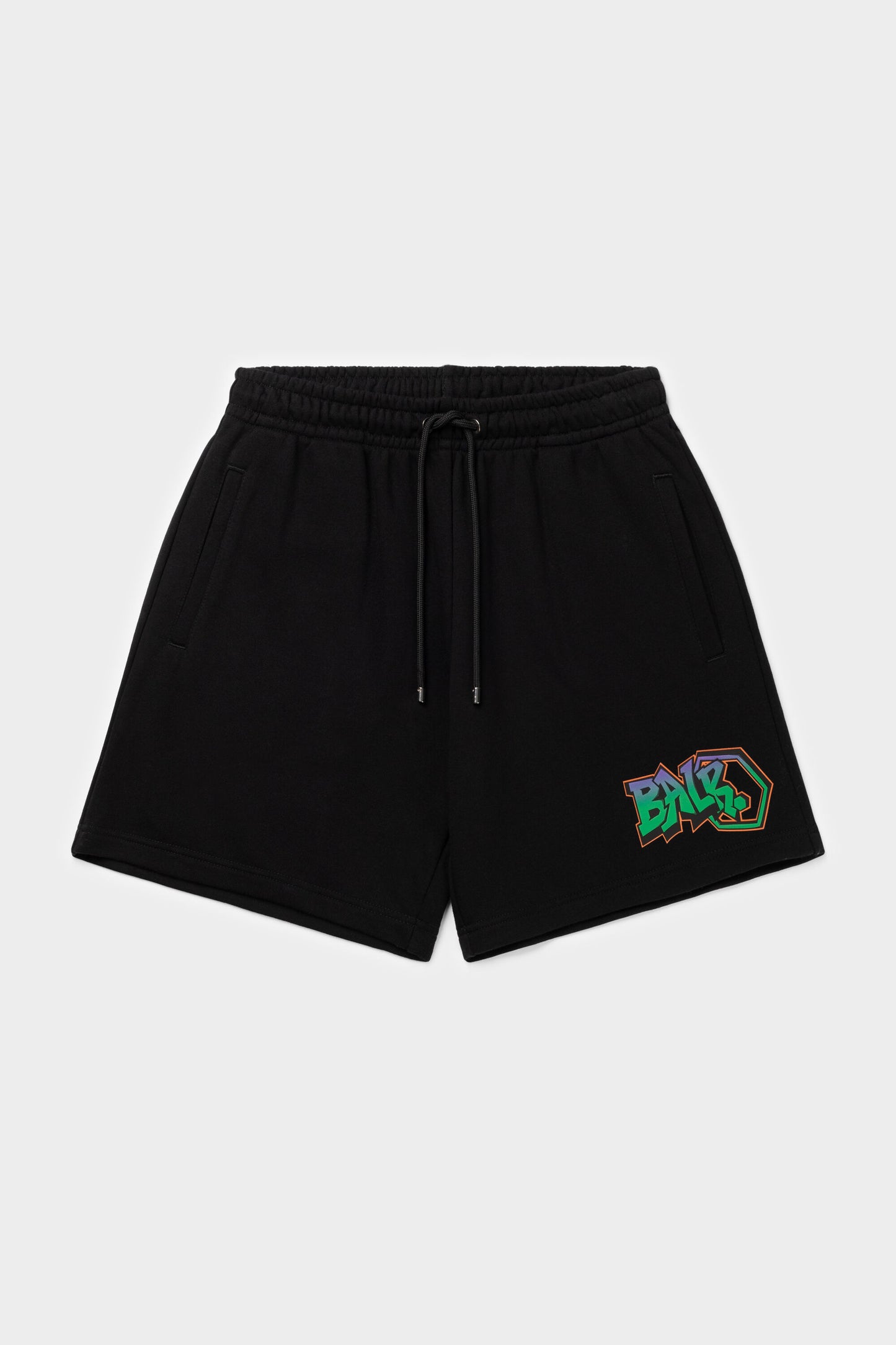 Storm Graffiti Regular Shorts Jet Black