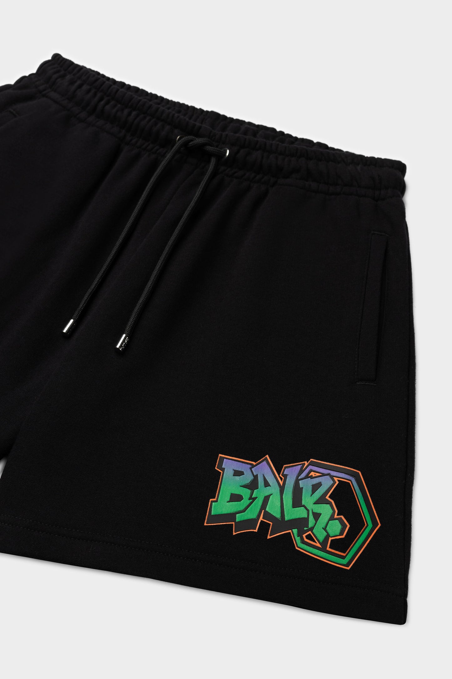 Storm Graffiti Regular Shorts Jet Black