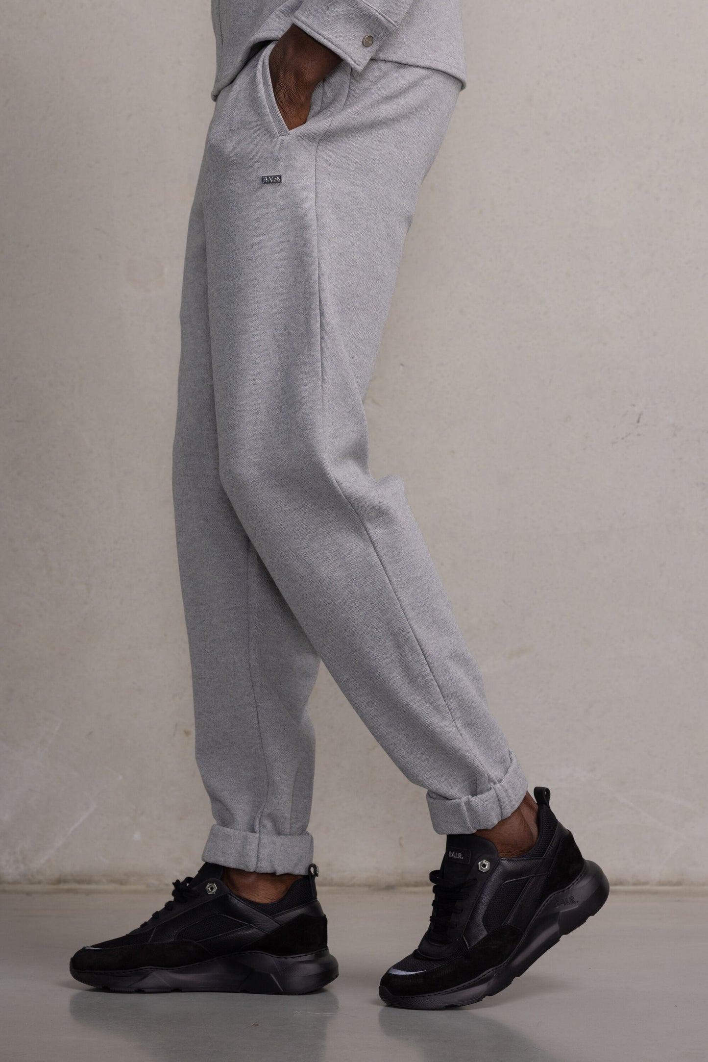 Prince Regular Pants Grey Melange