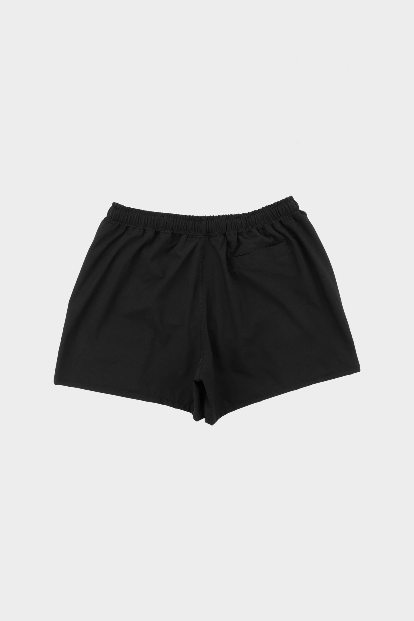 Gold Metal Plate Classic Swimshort Jet Black