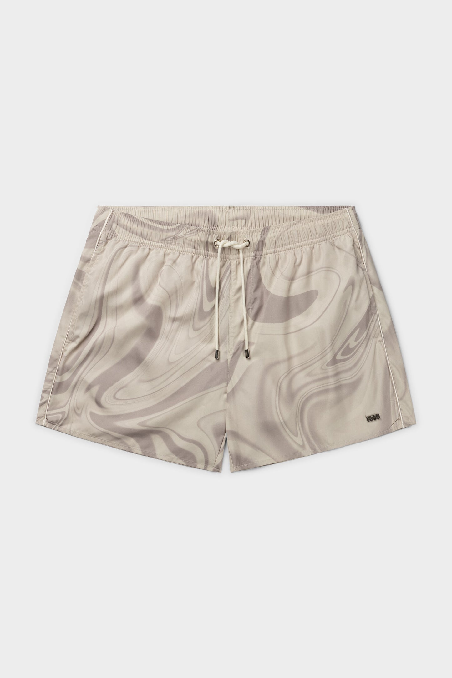 Classic Marble Swim Short Egret