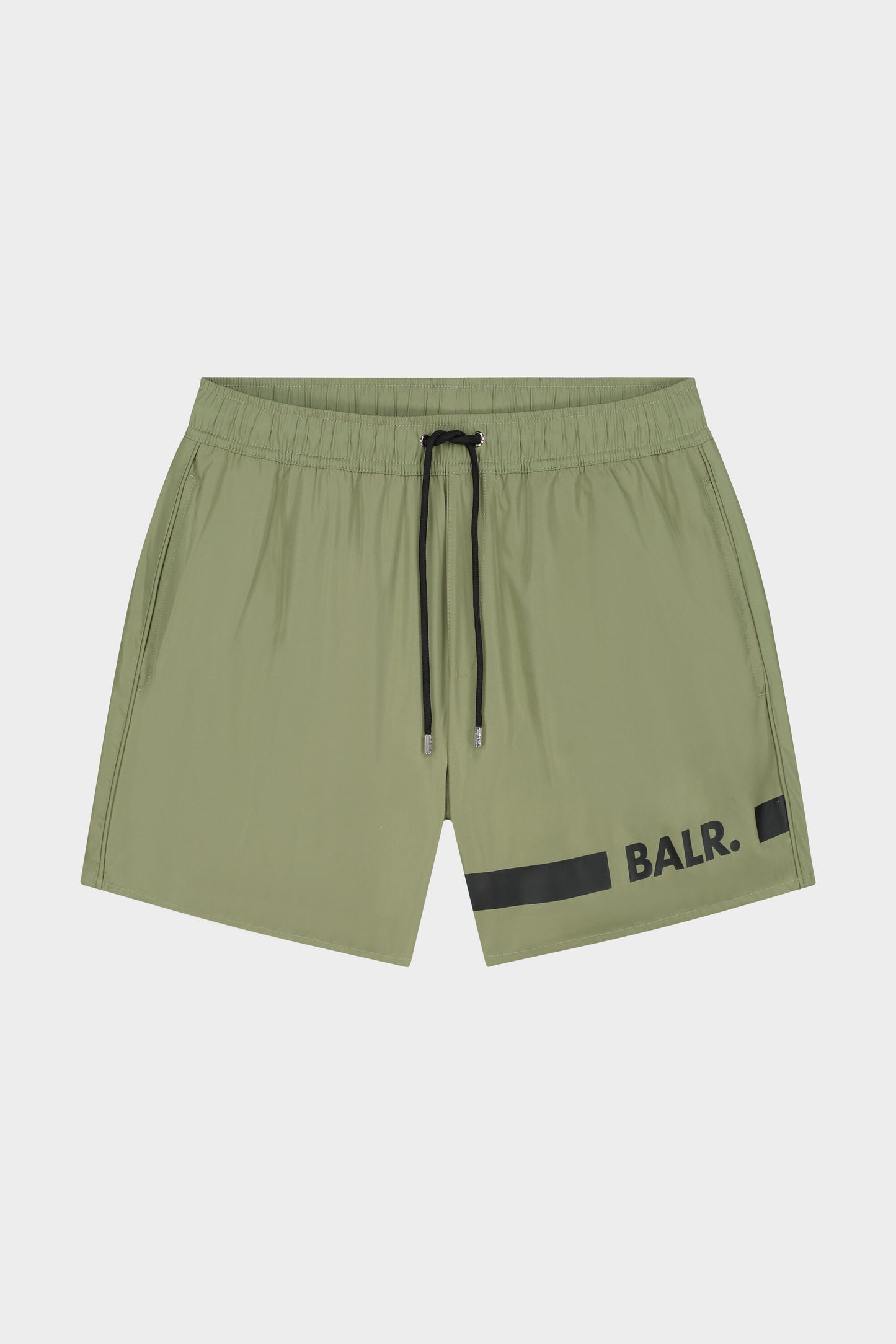 Classic BALR. Horizontal Swimshort Oil Green