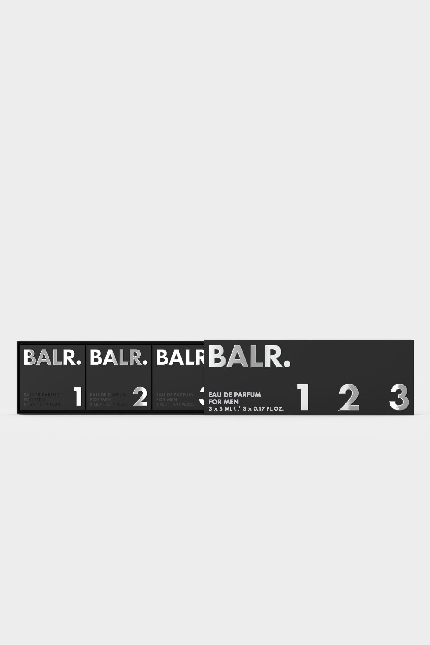 BALR. 1/2/3 For Men Edp Miniature Set Black