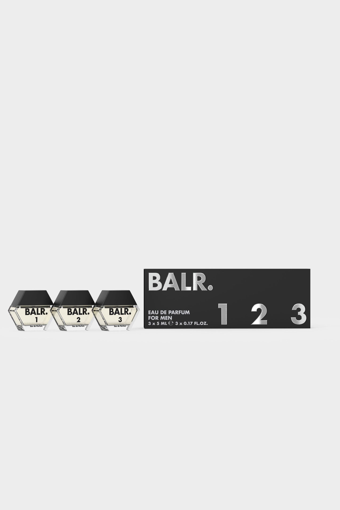 BALR. 1/2/3 For Men Edp Miniature Set Black