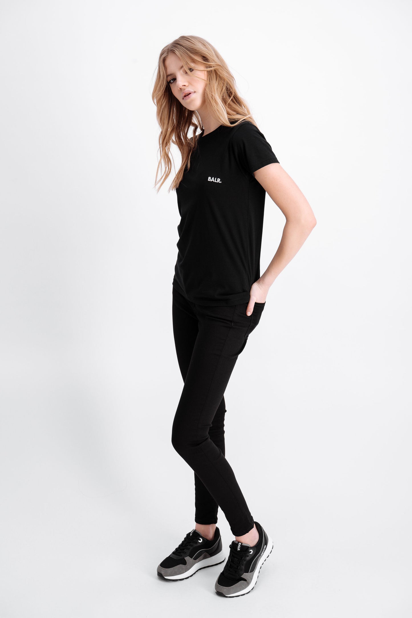 Slim Fit Tee Jet Black