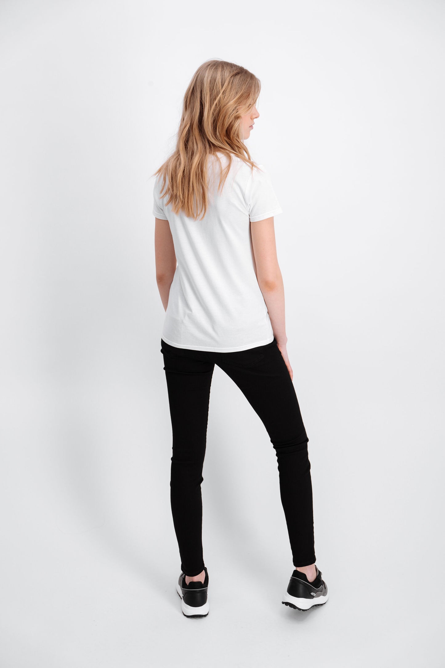 Slim Fit Tee Bright White