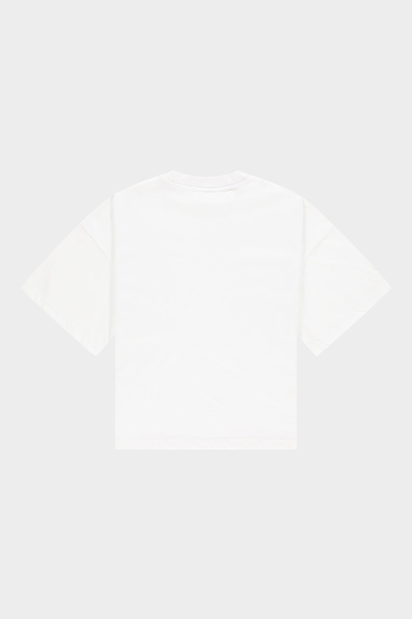 BALR. Wide Crop Tee Brand Bright White