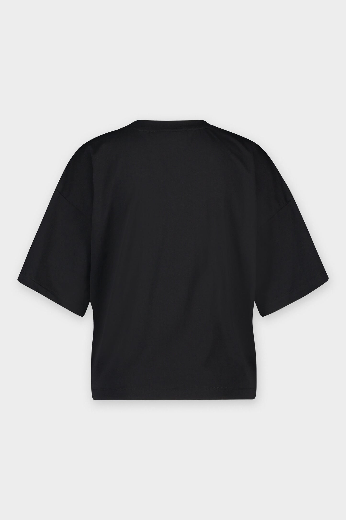Small Brand Wide Tee Jet Black
