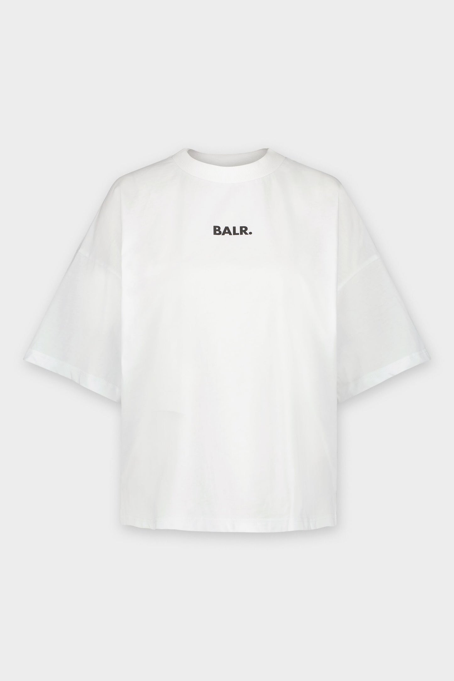 Small Brand Wide Tee Bright White
