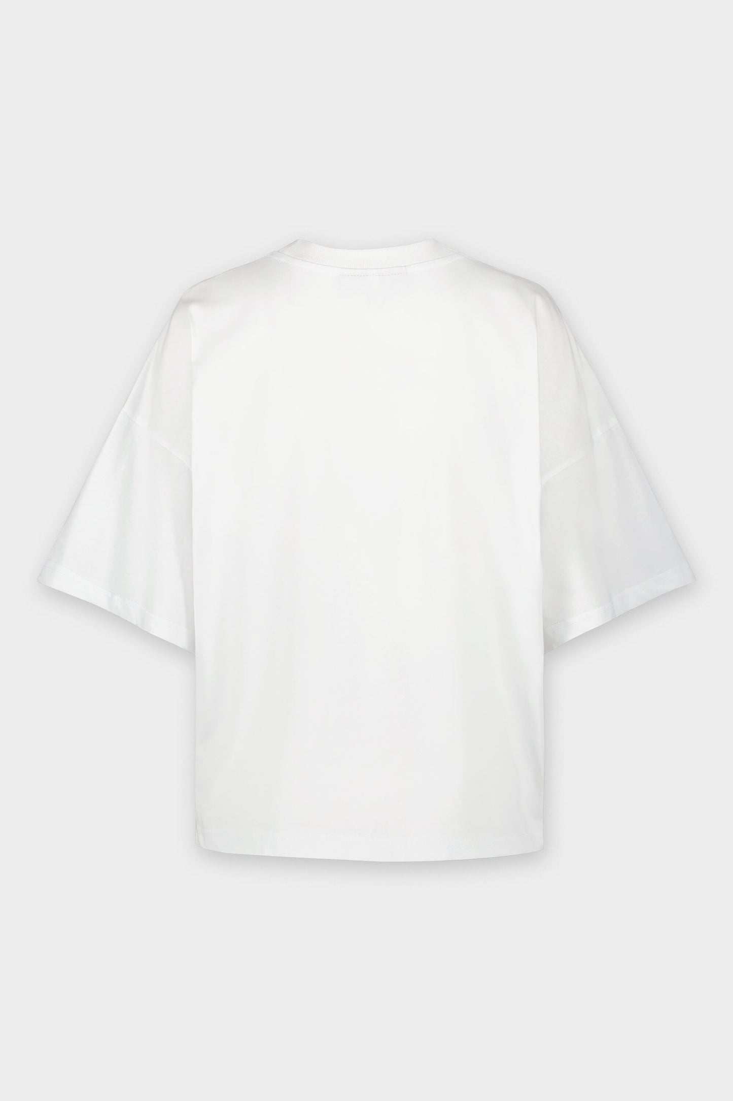 Small Brand Wide Tee Bright White