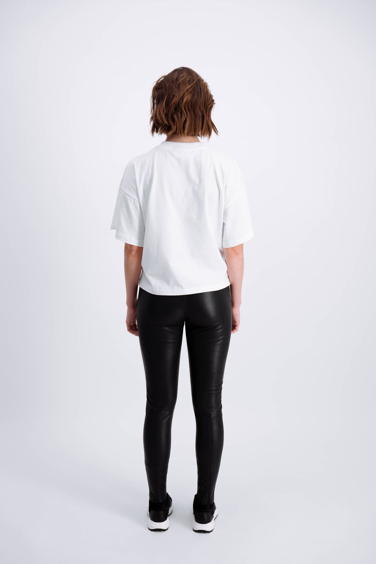 Small Brand Wide Tee Bright White