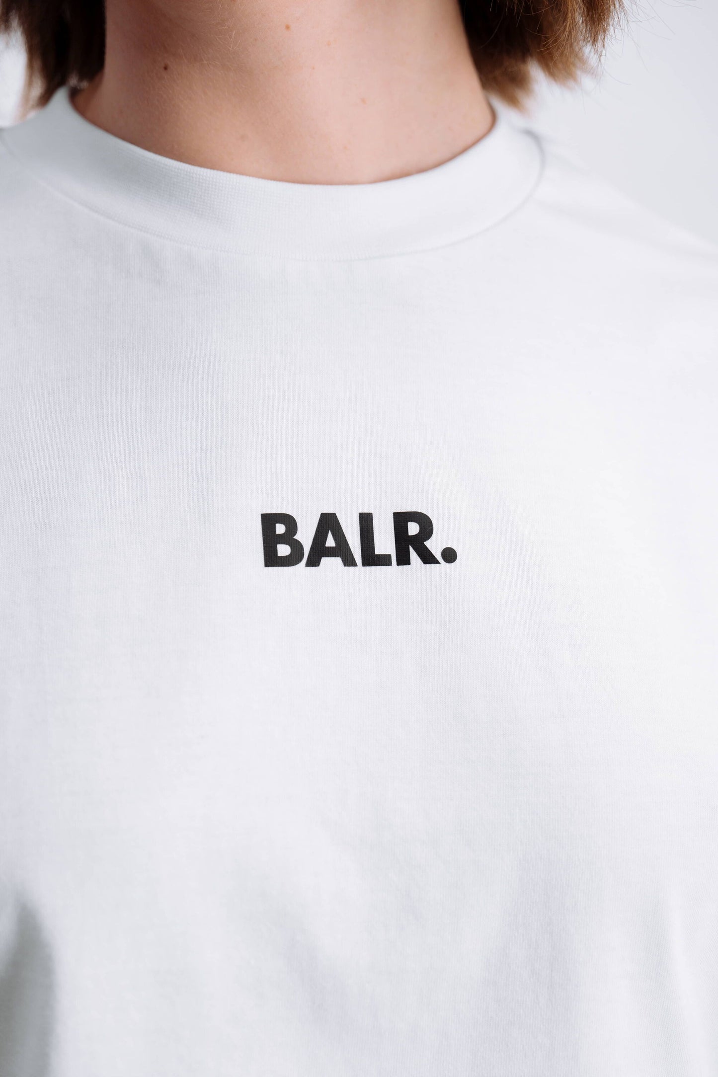 Small Brand Wide Tee Bright White