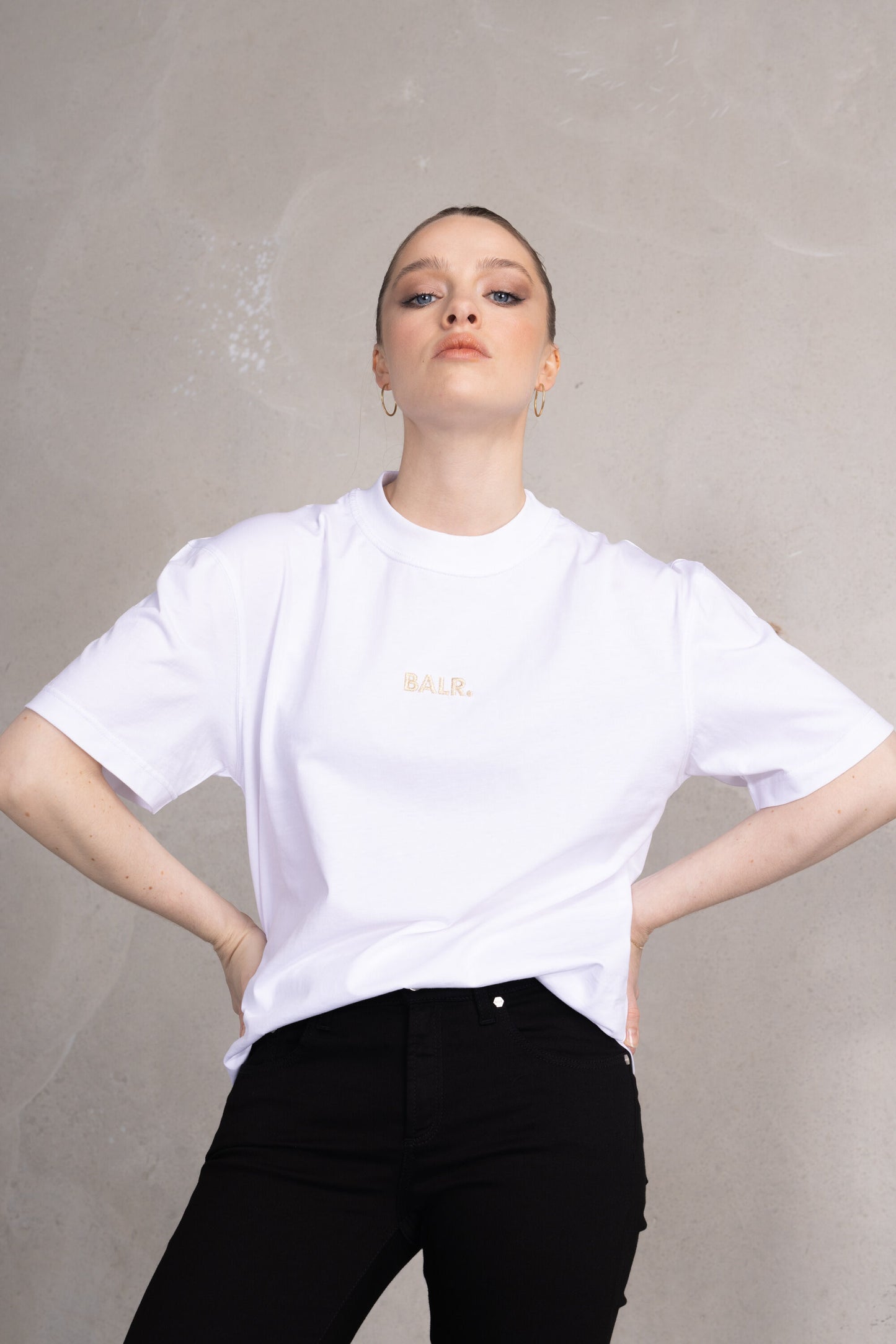 Kate Oversized Logo T-Shirt Bright White