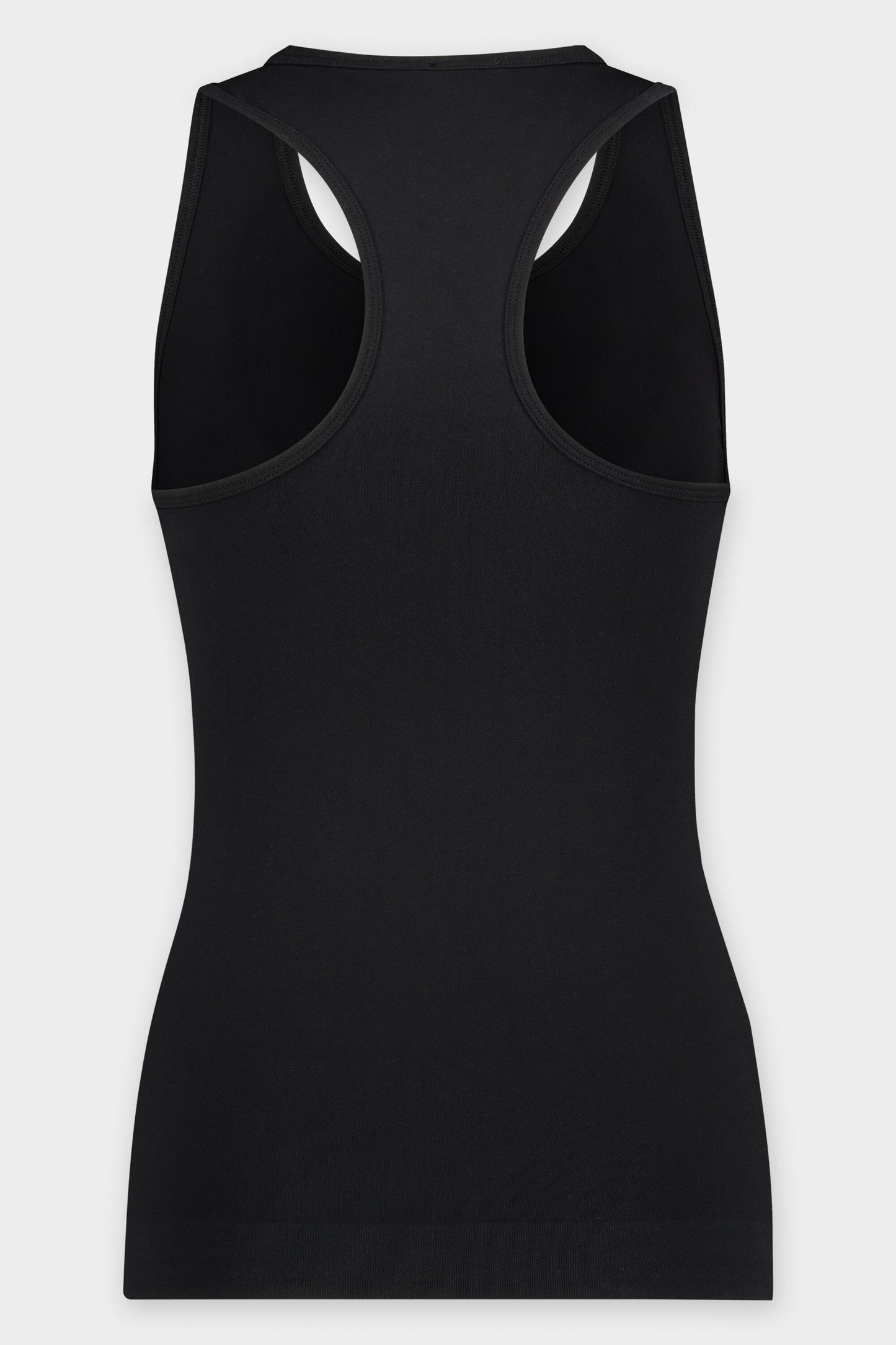 Sia Fit Sport Singlet Jet Black