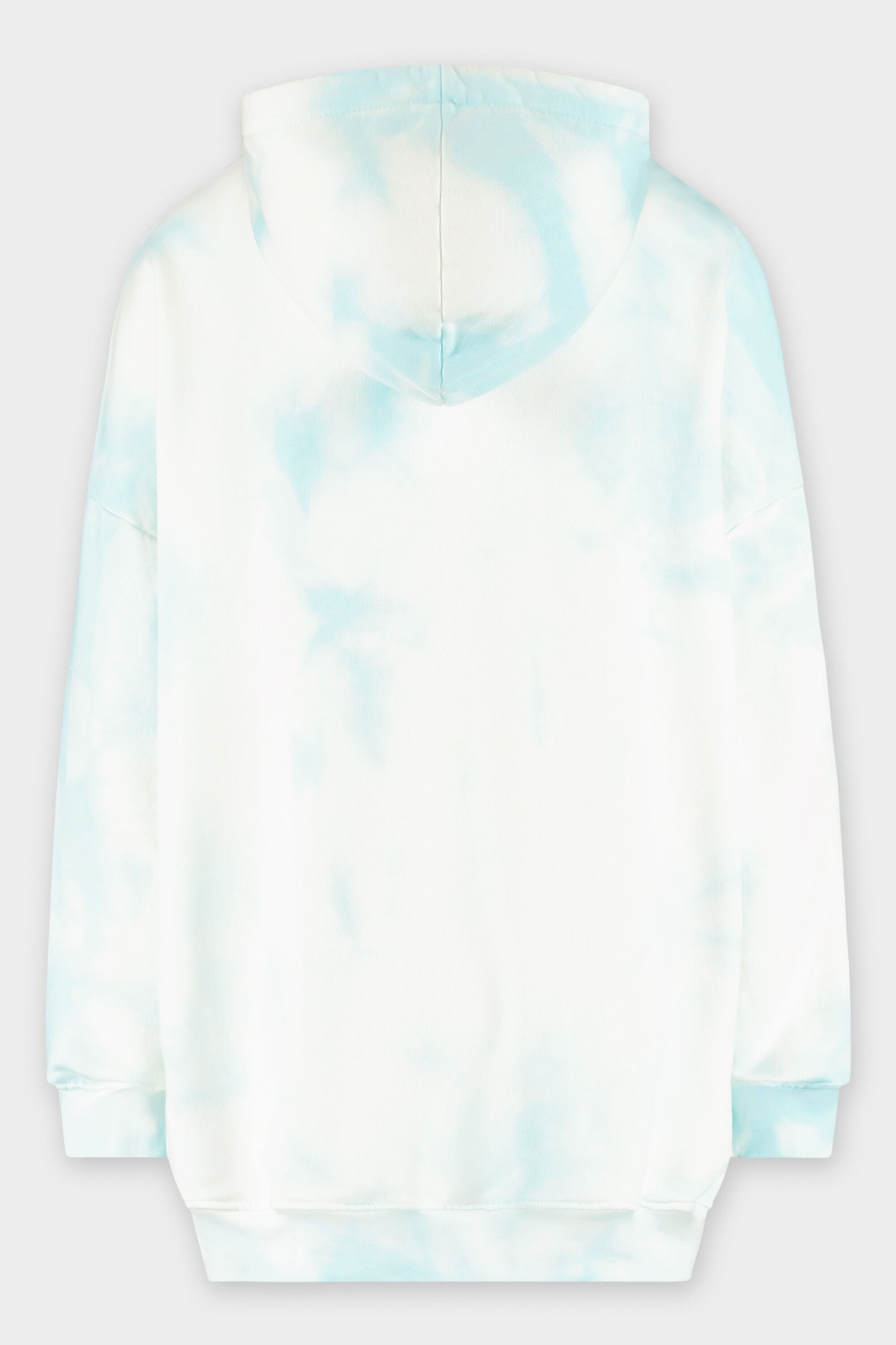 Eve Oversized Tie Dye Hoodie Women Bright White