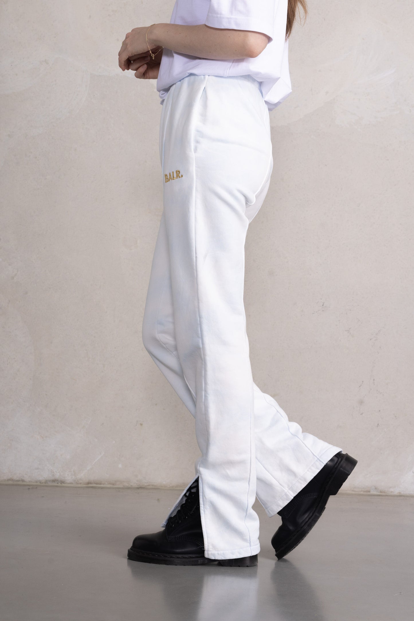 Bobby Wide Jogger Women Bright White