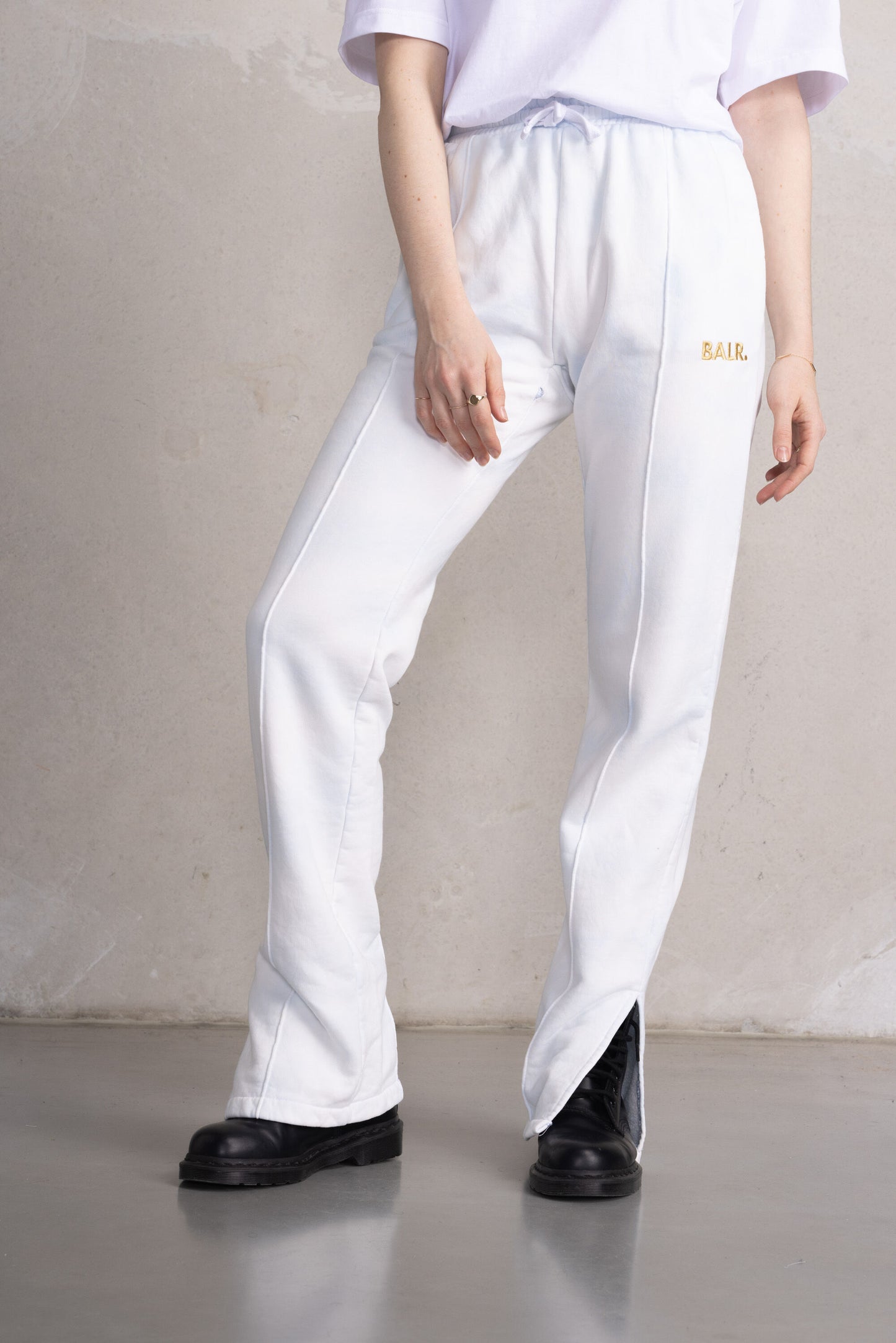 Bobby Wide Jogger Women Bright White