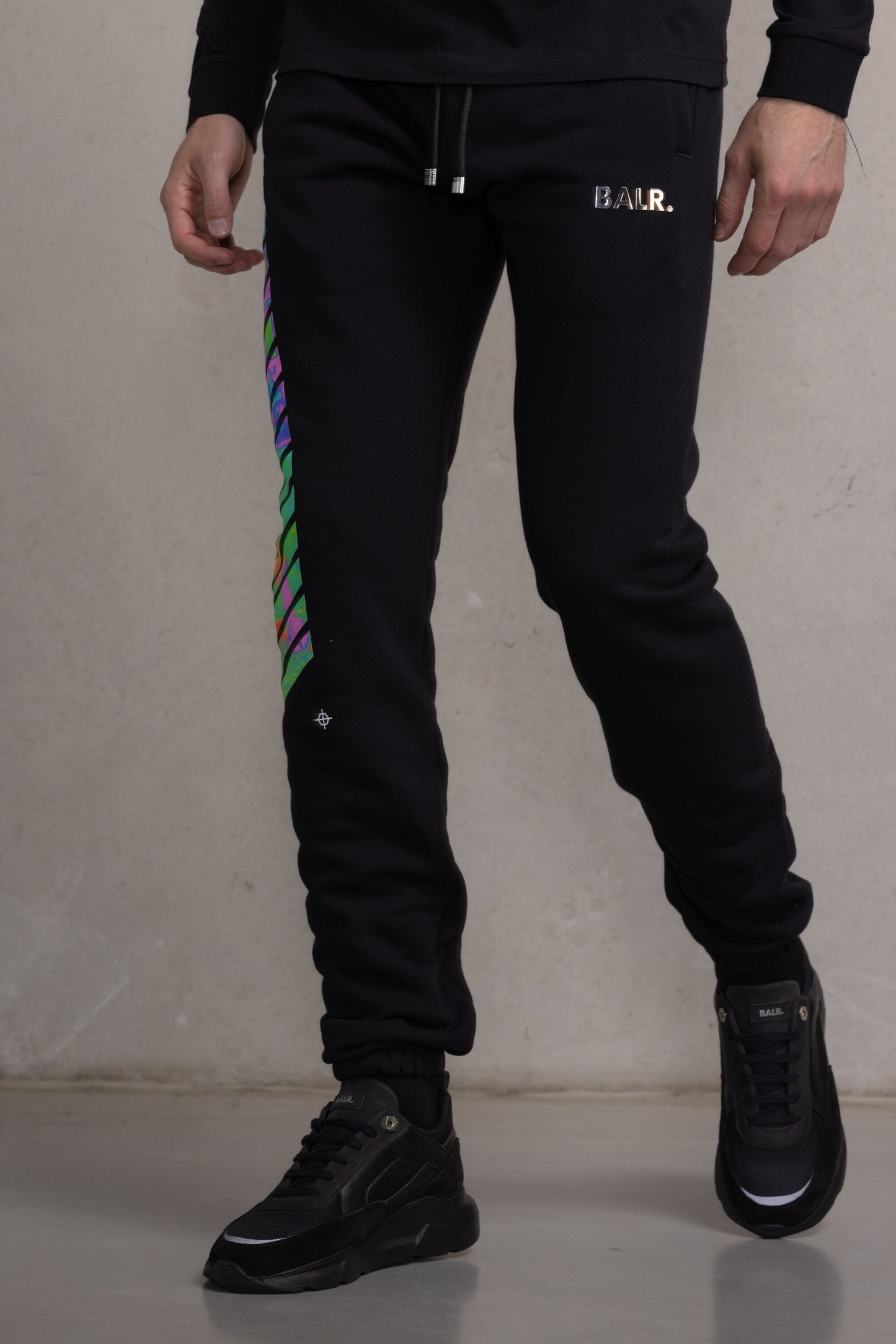 Regular Thermal Sweatpants Jet Black
