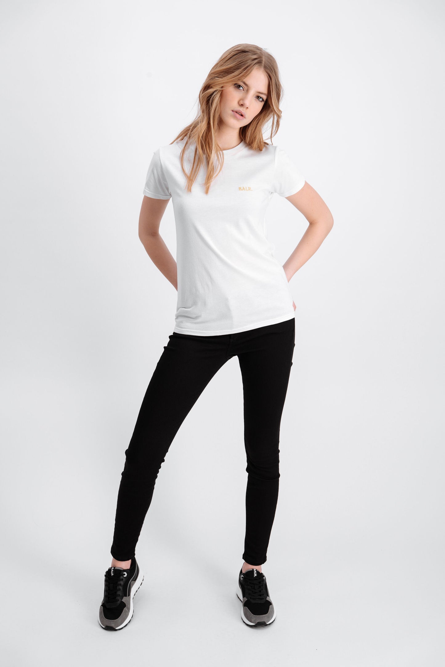 Stay Black Mid Waist Skinny Jeans