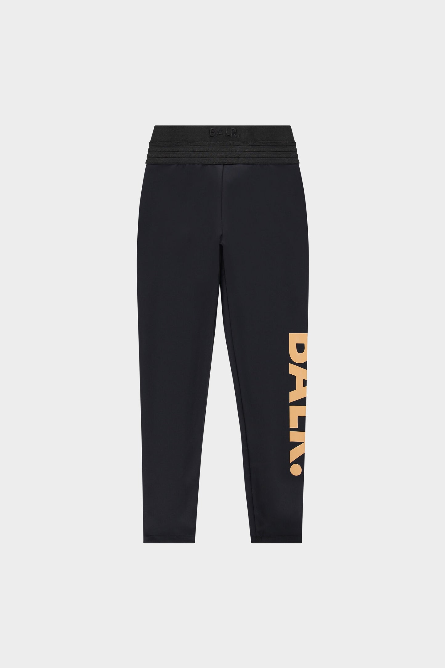 BALR. High Waisted Legging Brand Jet Black
