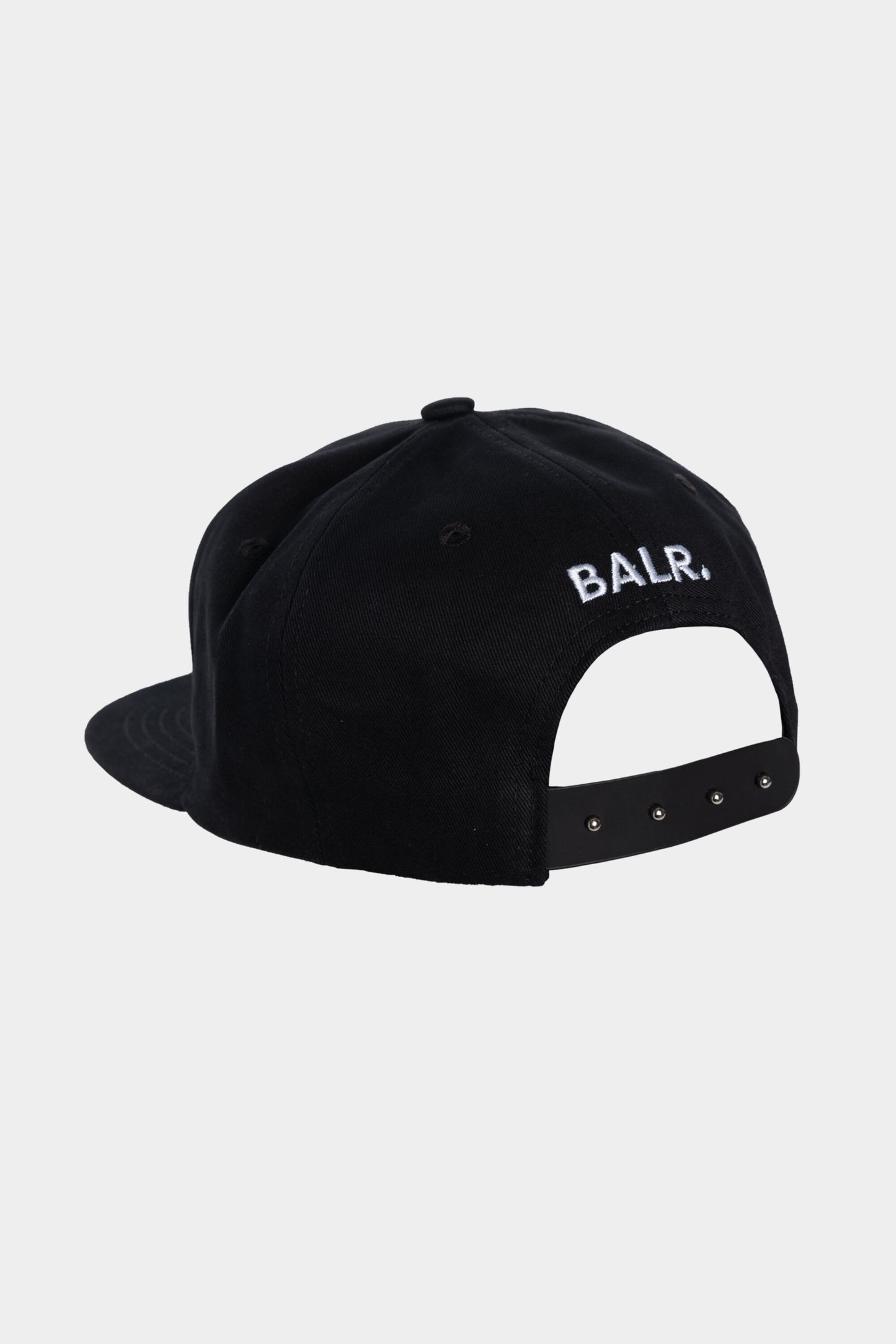 BALR. Hexagon Doll Snapback Cap Jet Black