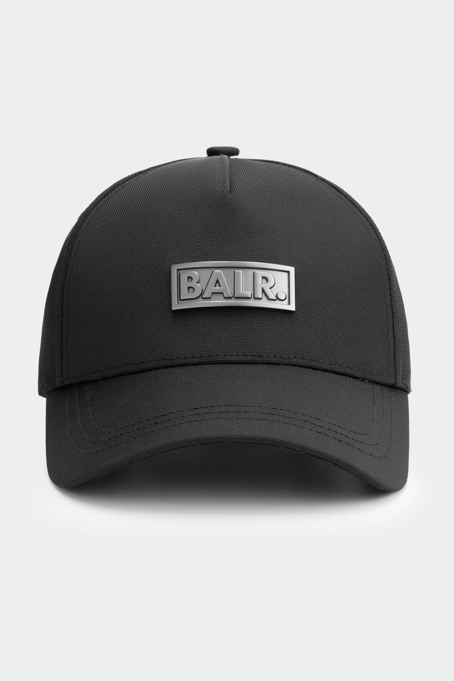 Classic Metal Brand Cap Jet Black