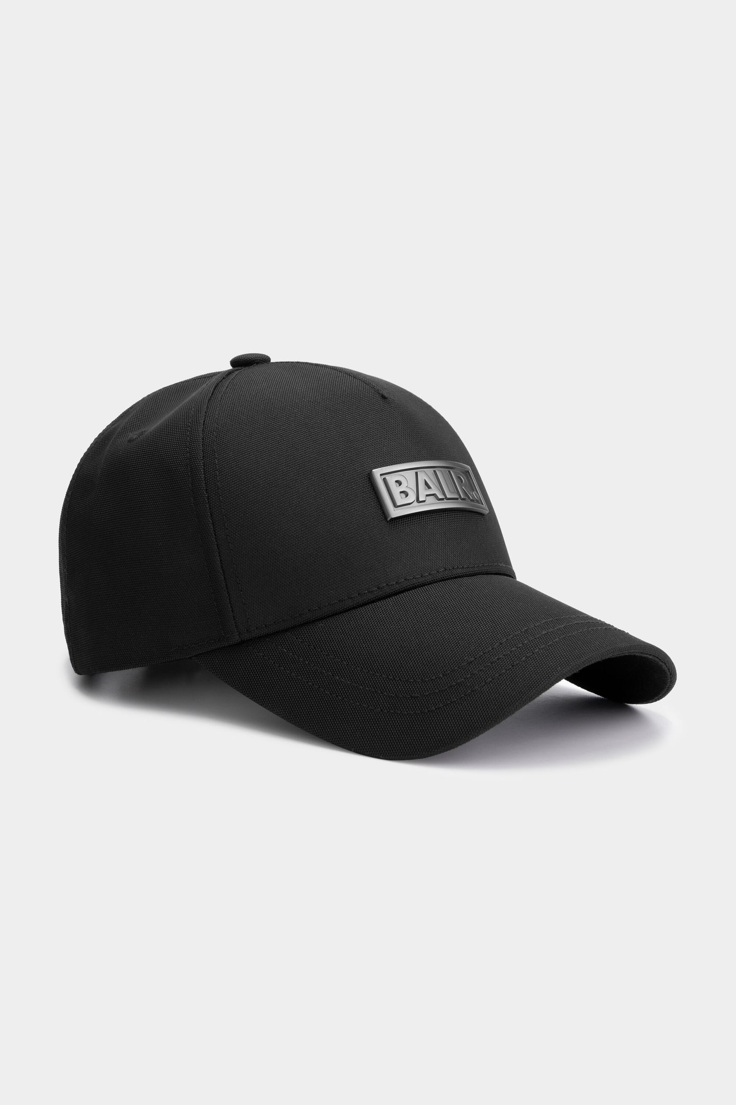 Classic Metal Brand Cap Jet Black