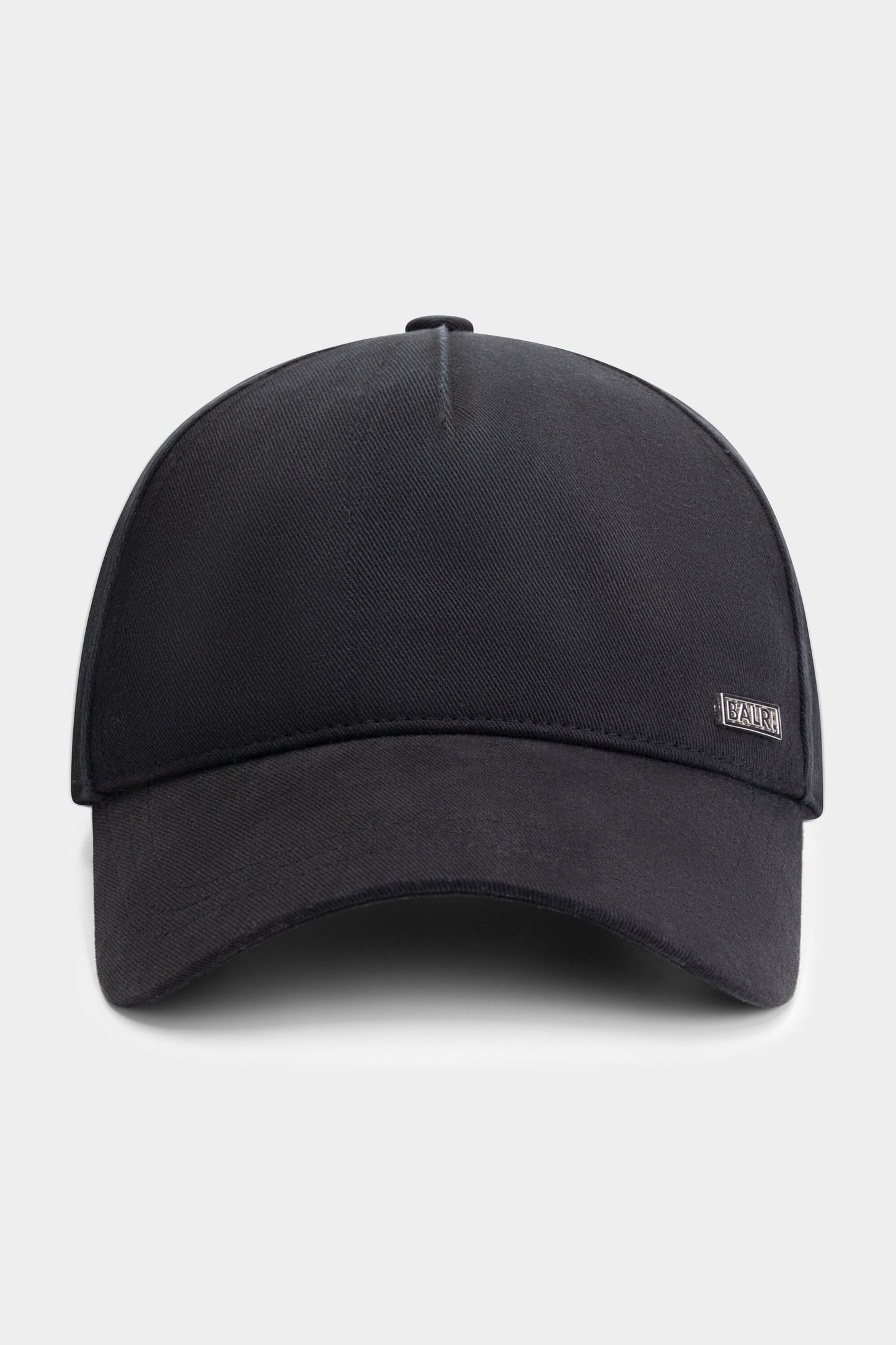 Classic Small Badge Cap Jet Black