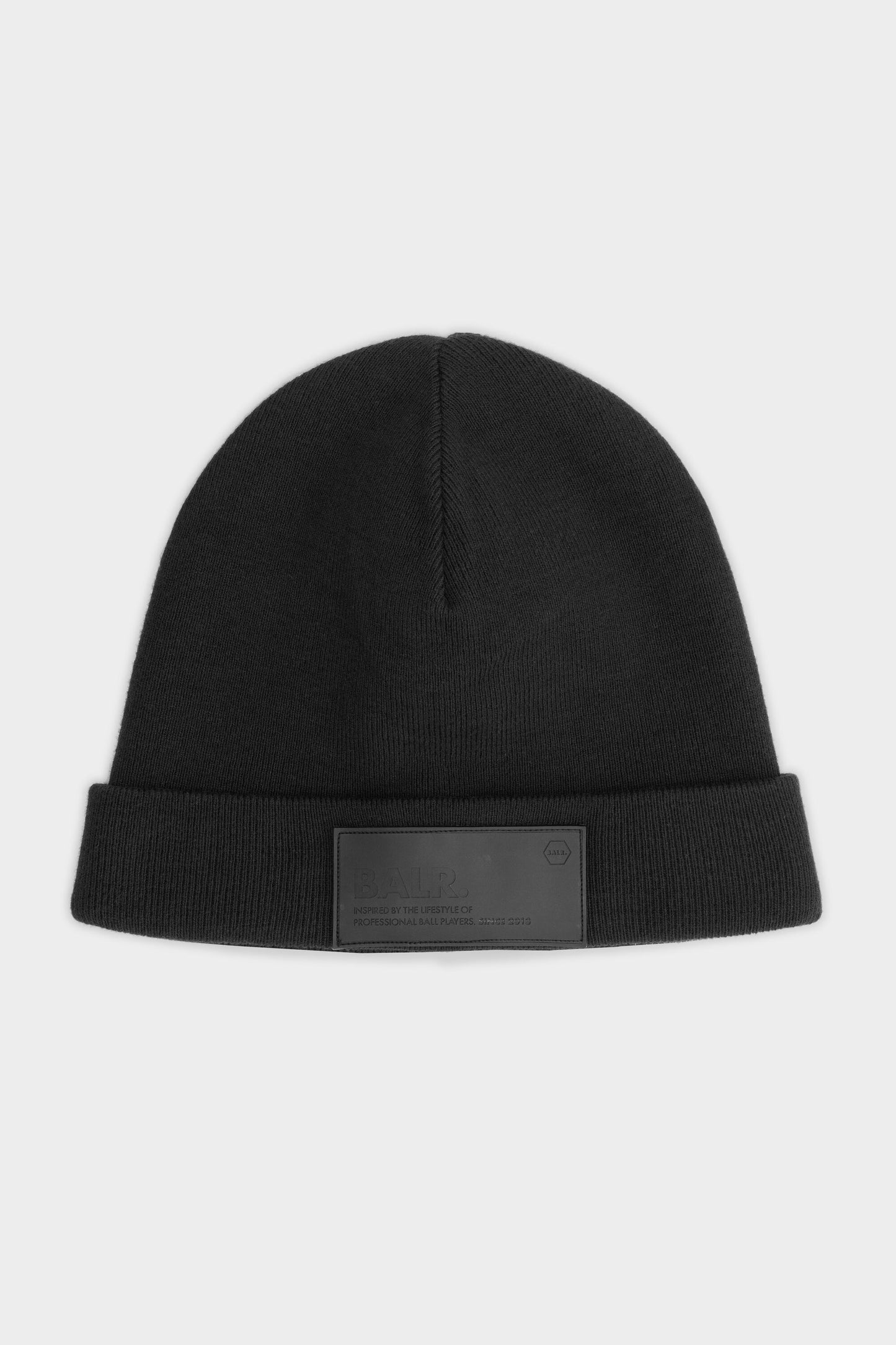 Oliver Rib Beanie Jet Black