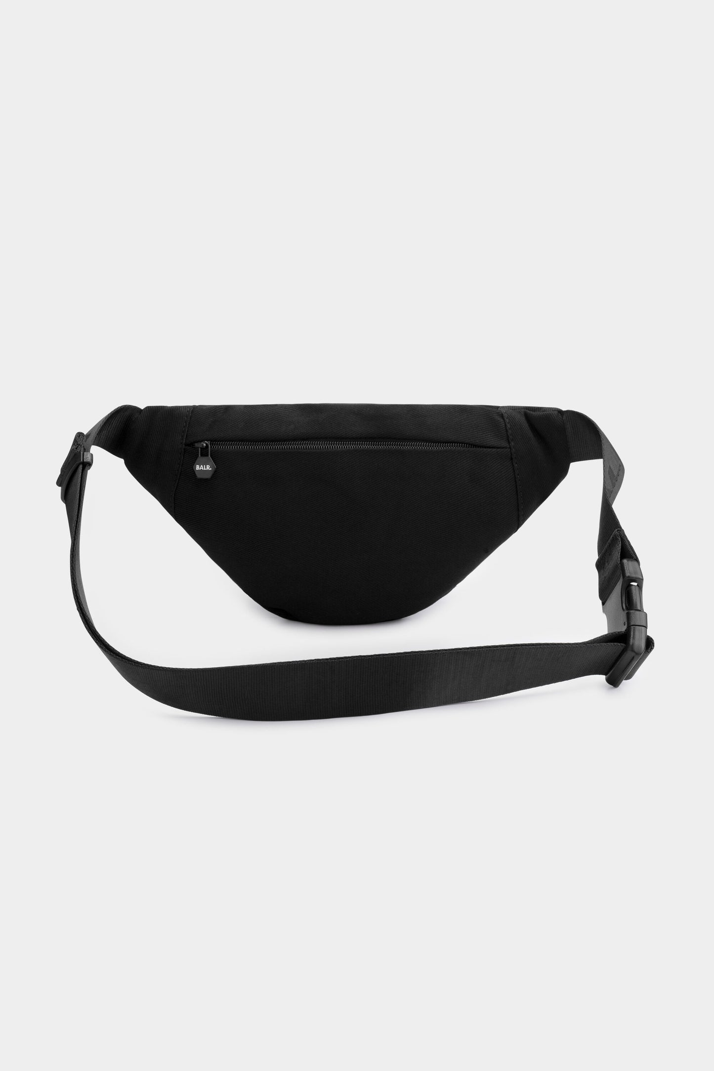 Denim BALR. Mirror Waistpack Jet Black