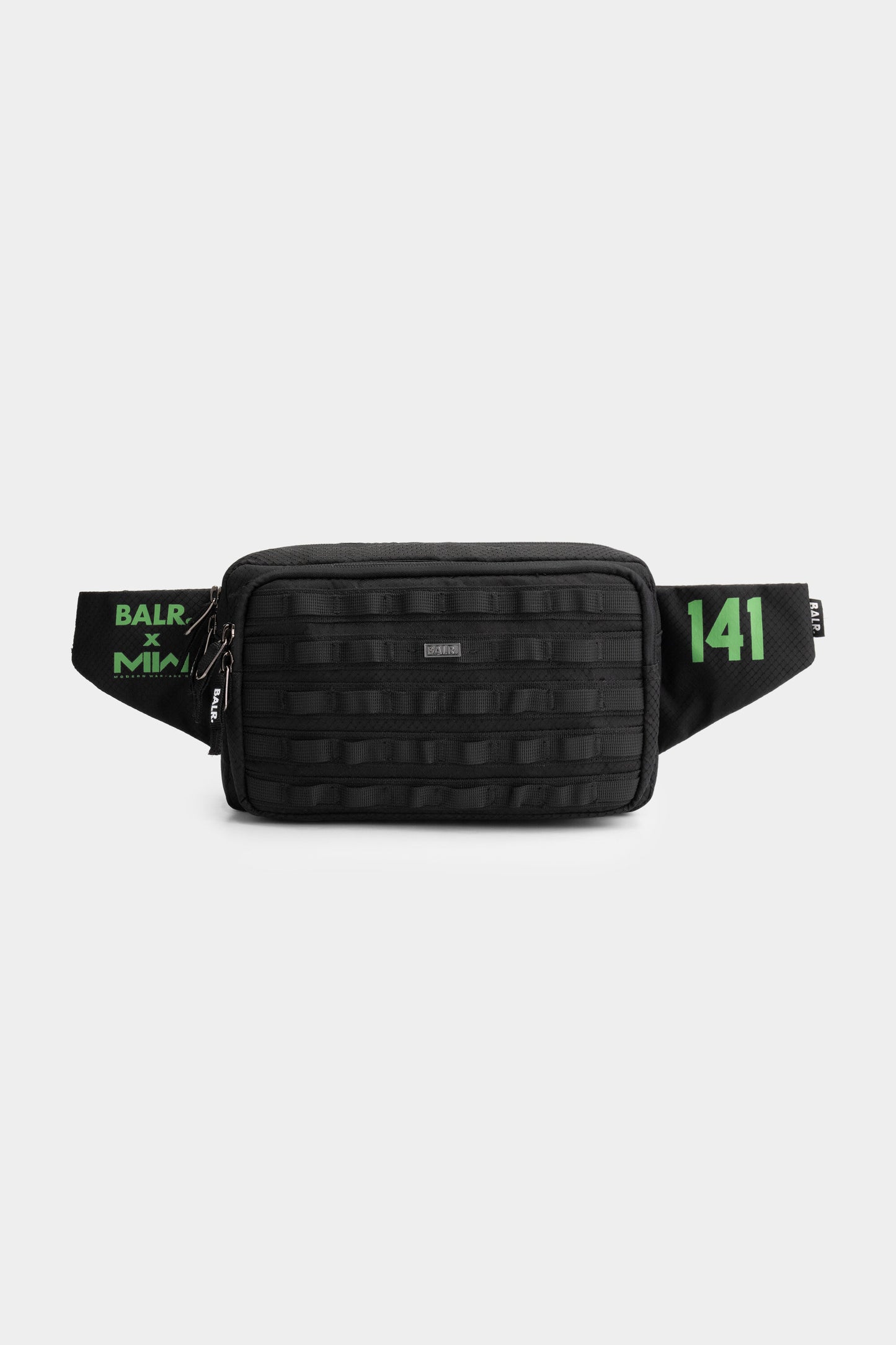 BALR. x MWII Ripstop Waistpack Jet Black