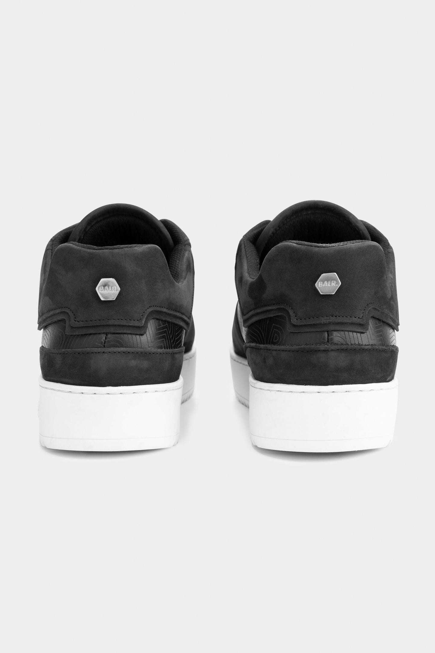 BALR. Clean Sneaker Lasered AOP Jet Black