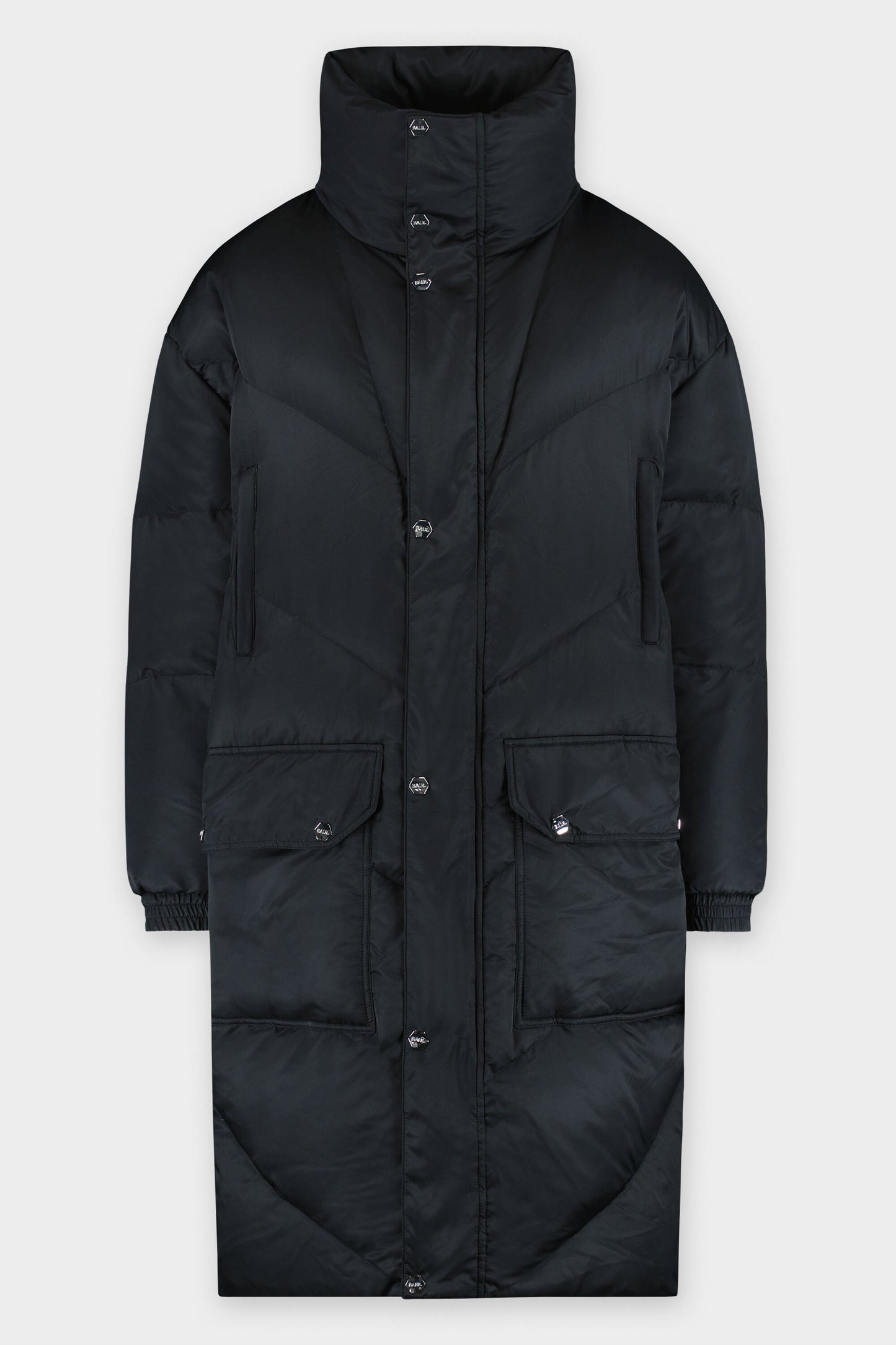 Dante Unisex Oversized Long Puffer Jet Black