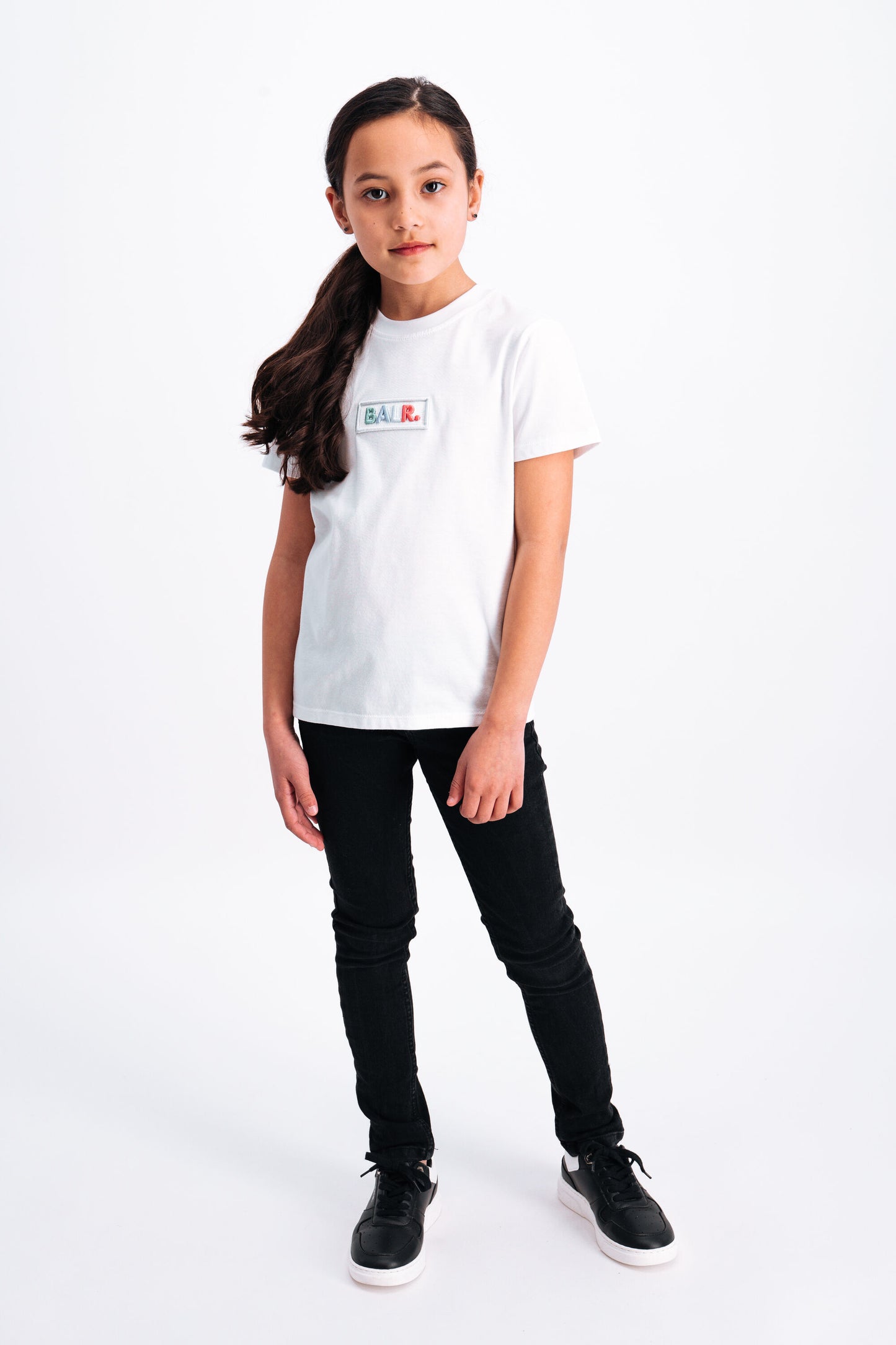 Kids Club Embro Colours Box T-Shirt Bright White