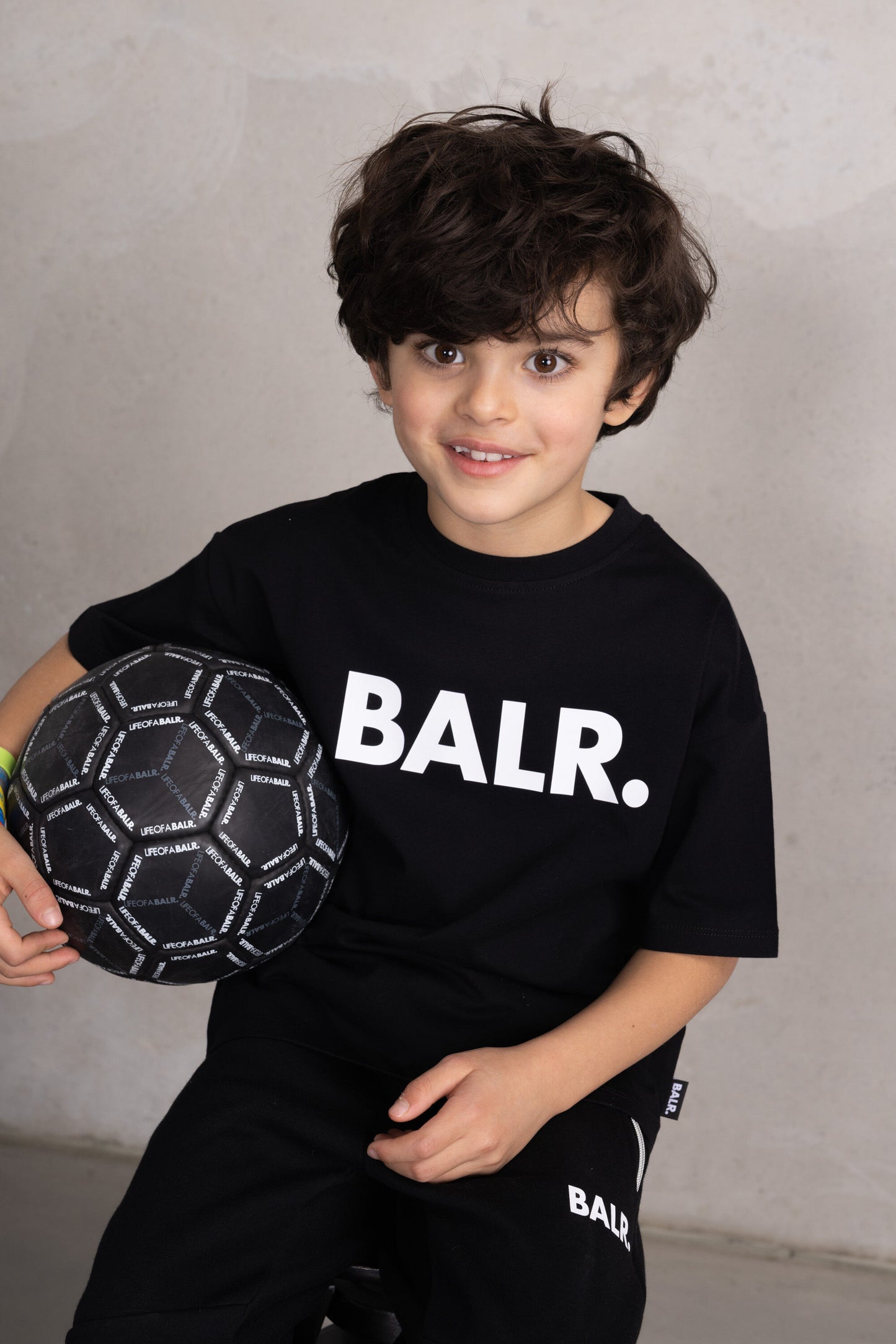 Brand Box T-Shirt Kids Jet Black