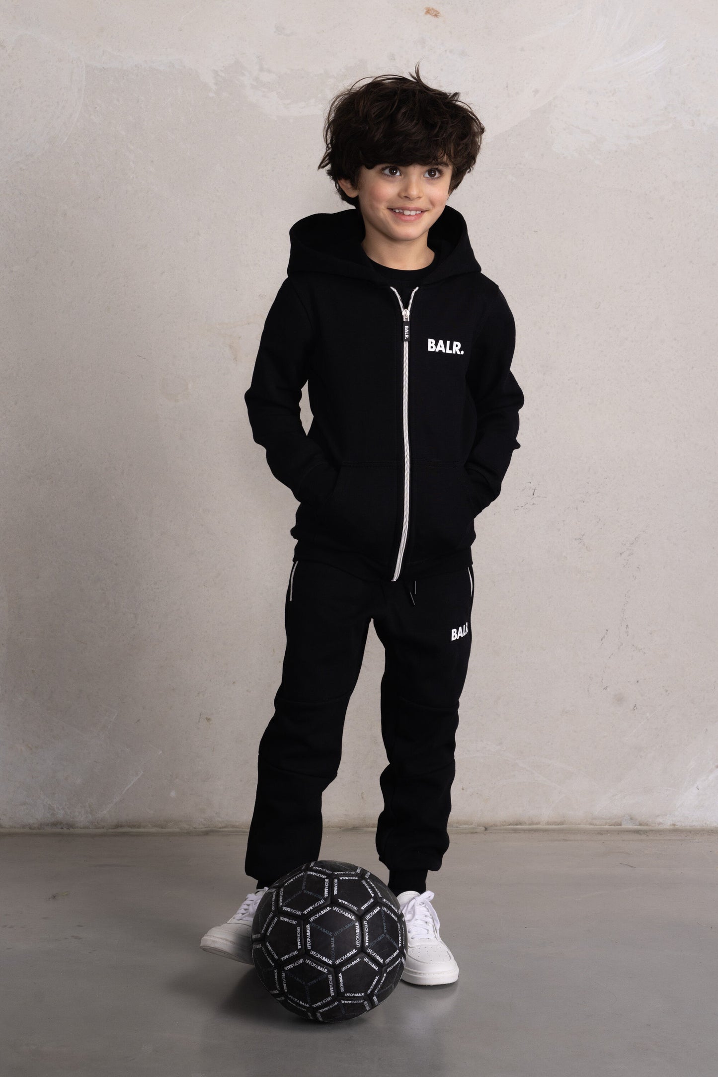 Q-Series Slim Classic Sweatpants Kids Jet Black