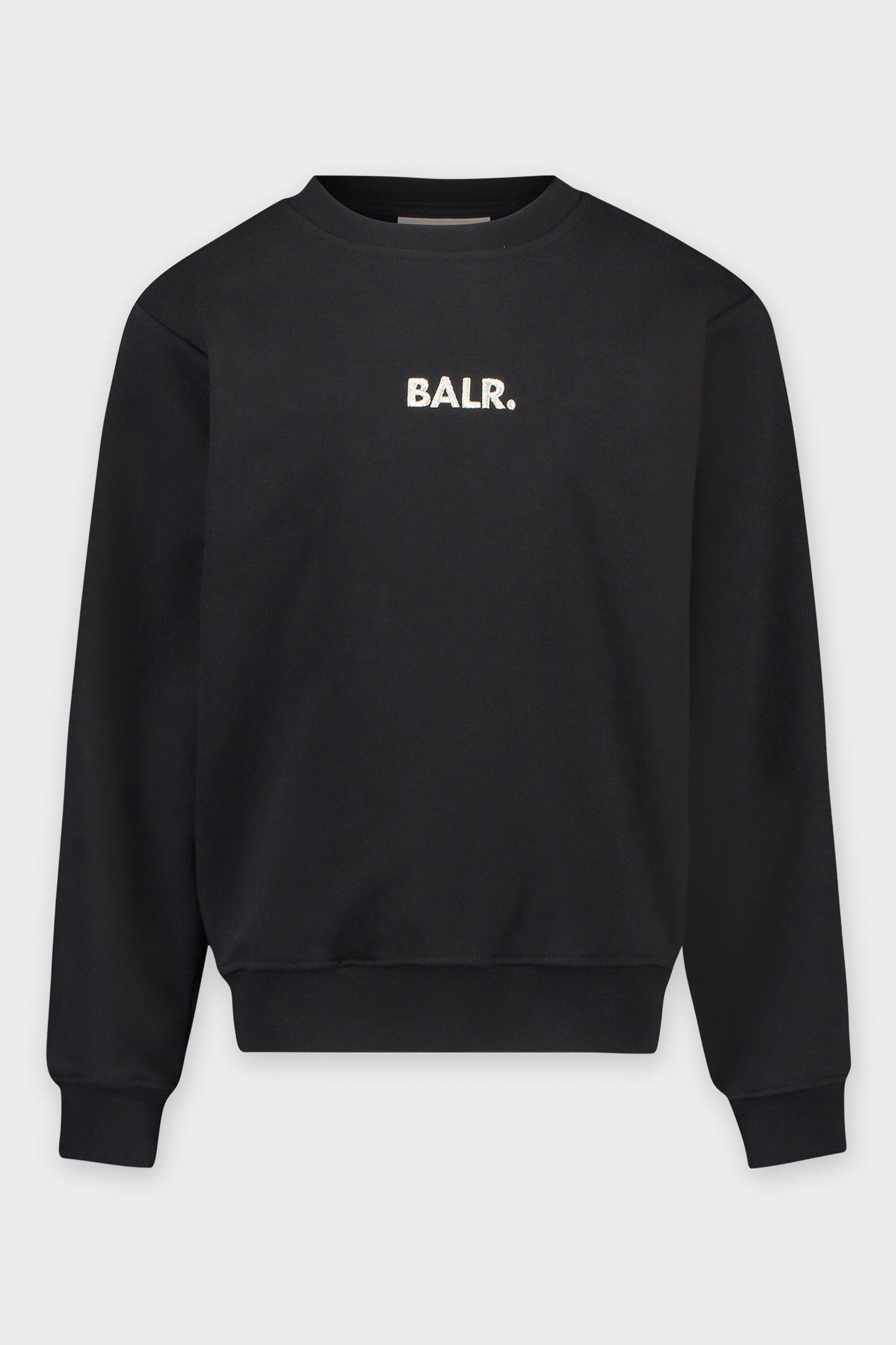 Max Loose Embro 10 Logo Crewneck Kinderen Jet Zwart
