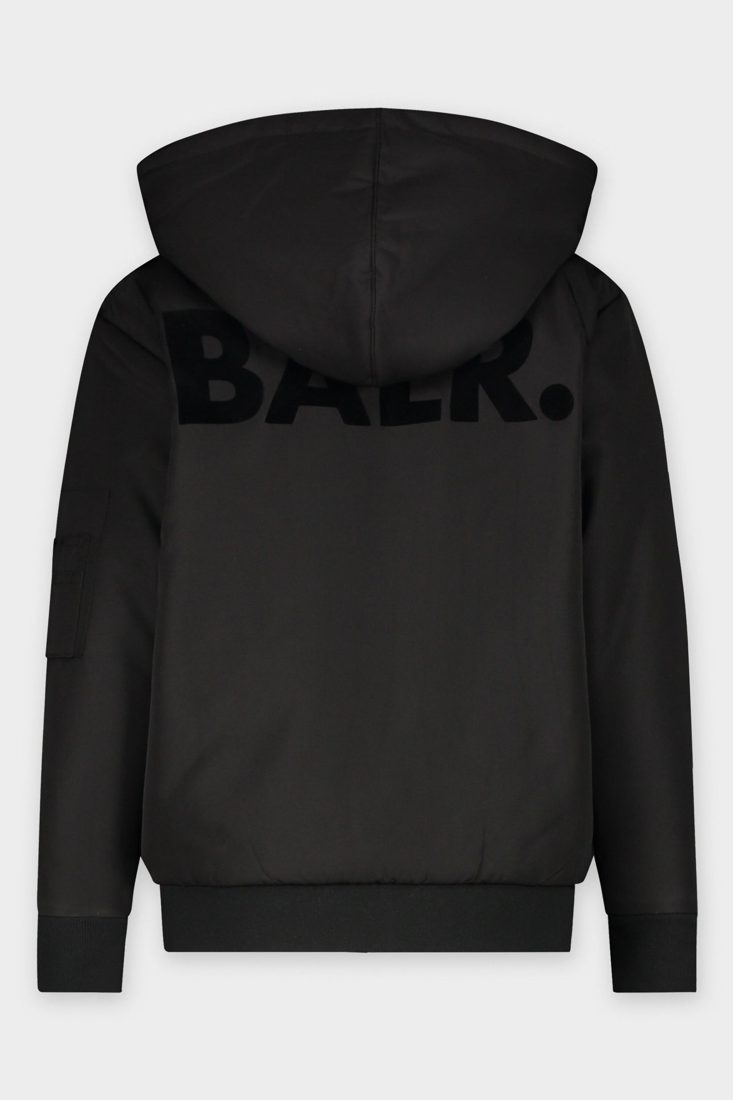 Roqi Flock Bomber Jacket Kinderen Jet Zwart