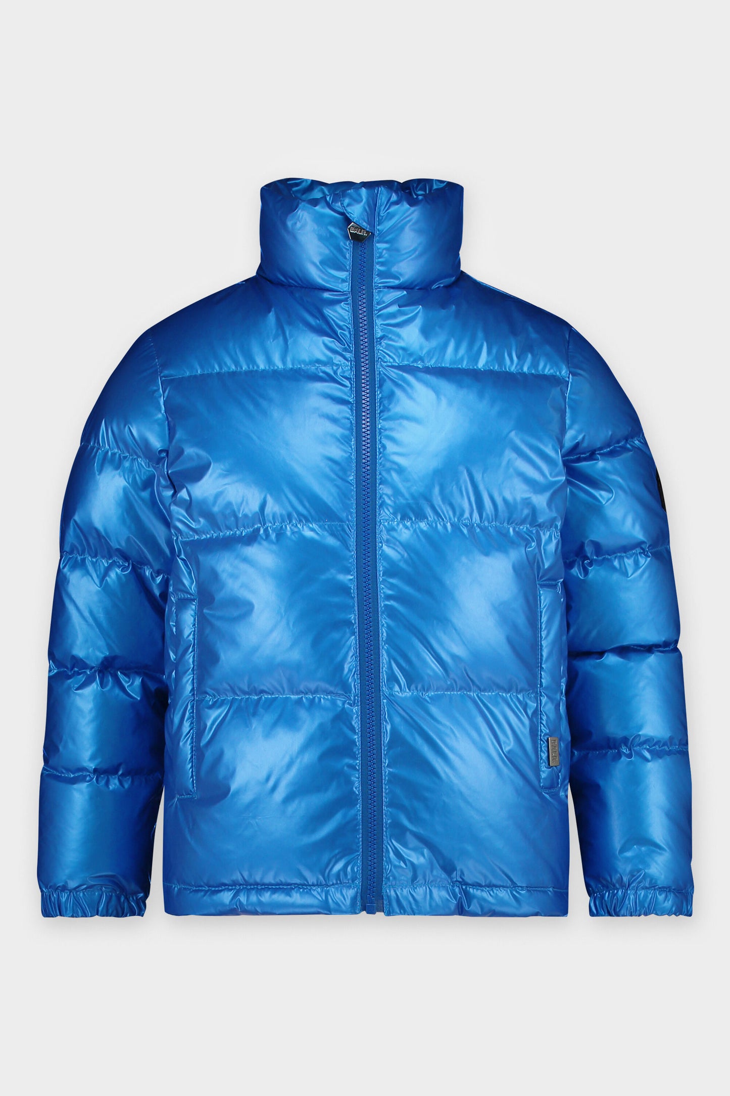 Trey Normaal Pufferjas Kinderen Echt Blauw Metallic