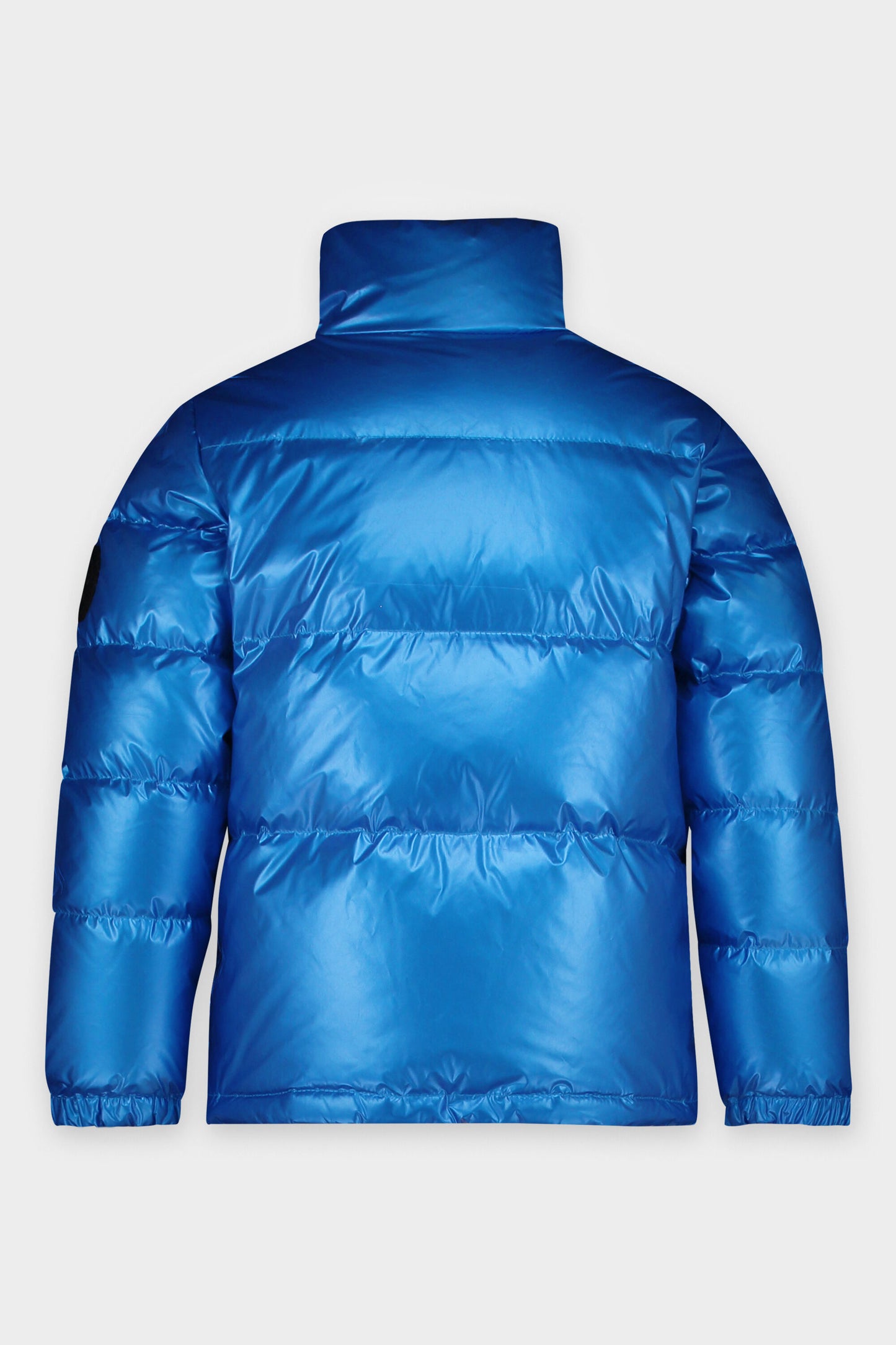 Trey Normaal Pufferjas Kinderen Echt Blauw Metallic