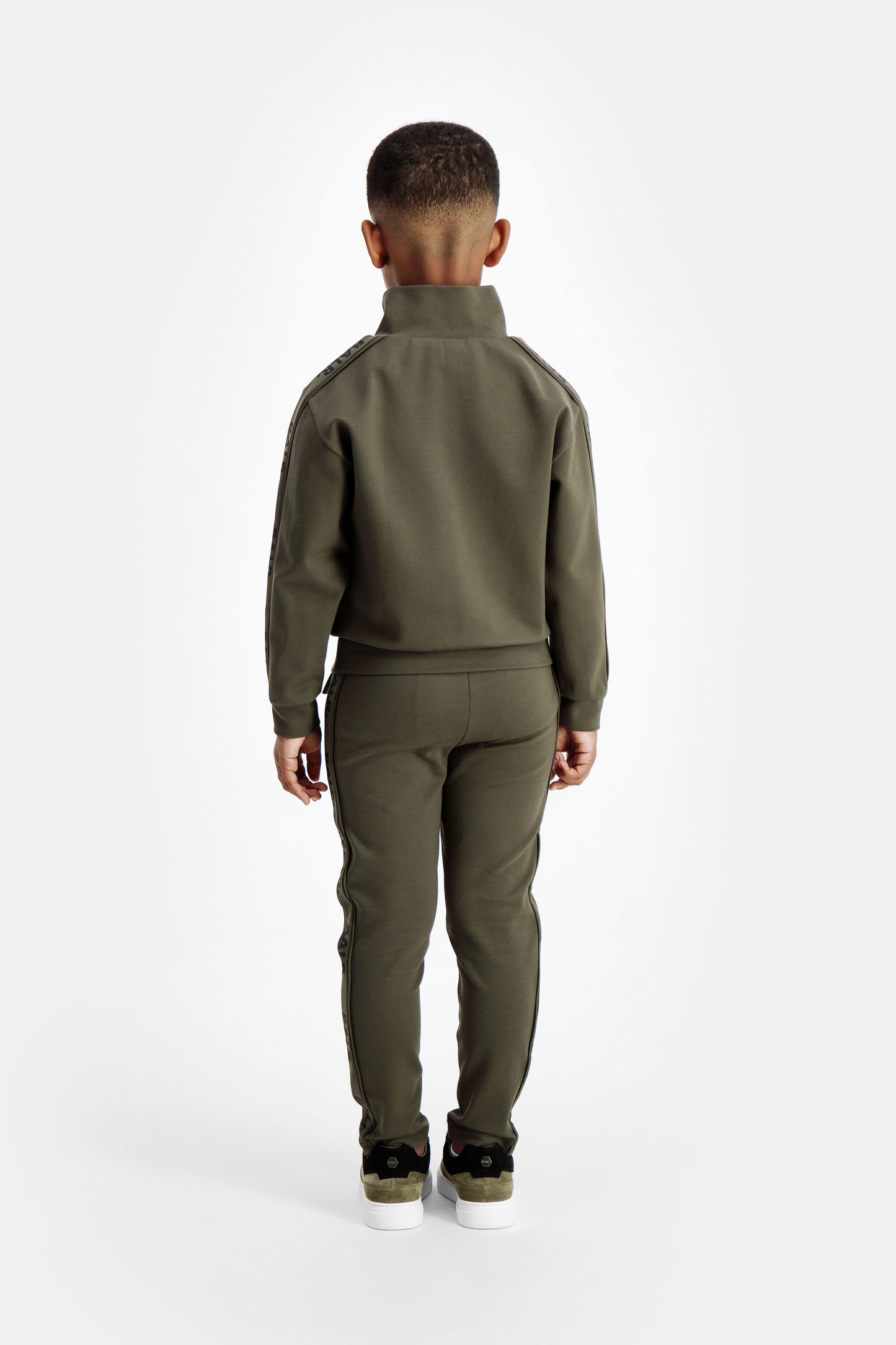 Jerry Slim Track Jacket Kinderen Ivy Groen