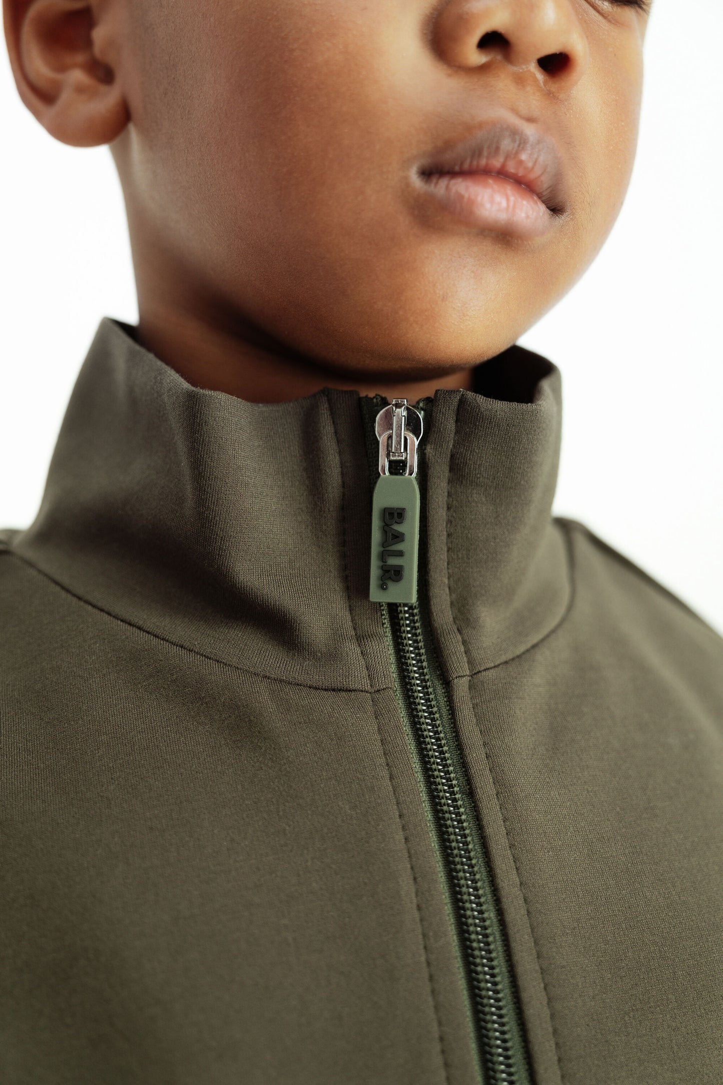 Jerry Slim Track Jacket Kinderen Ivy Groen