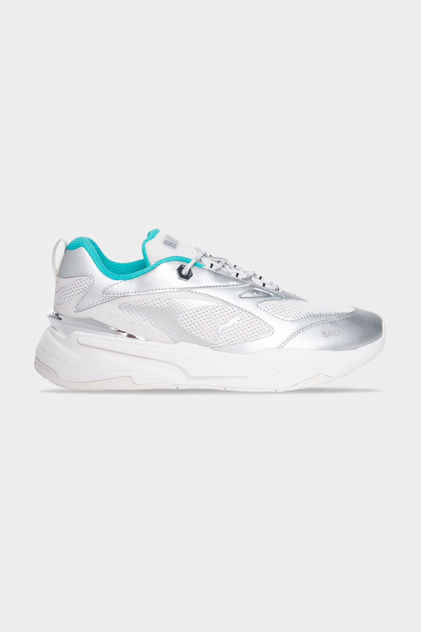 BALR. x PUMA Sneaker Silver/Spectra Green