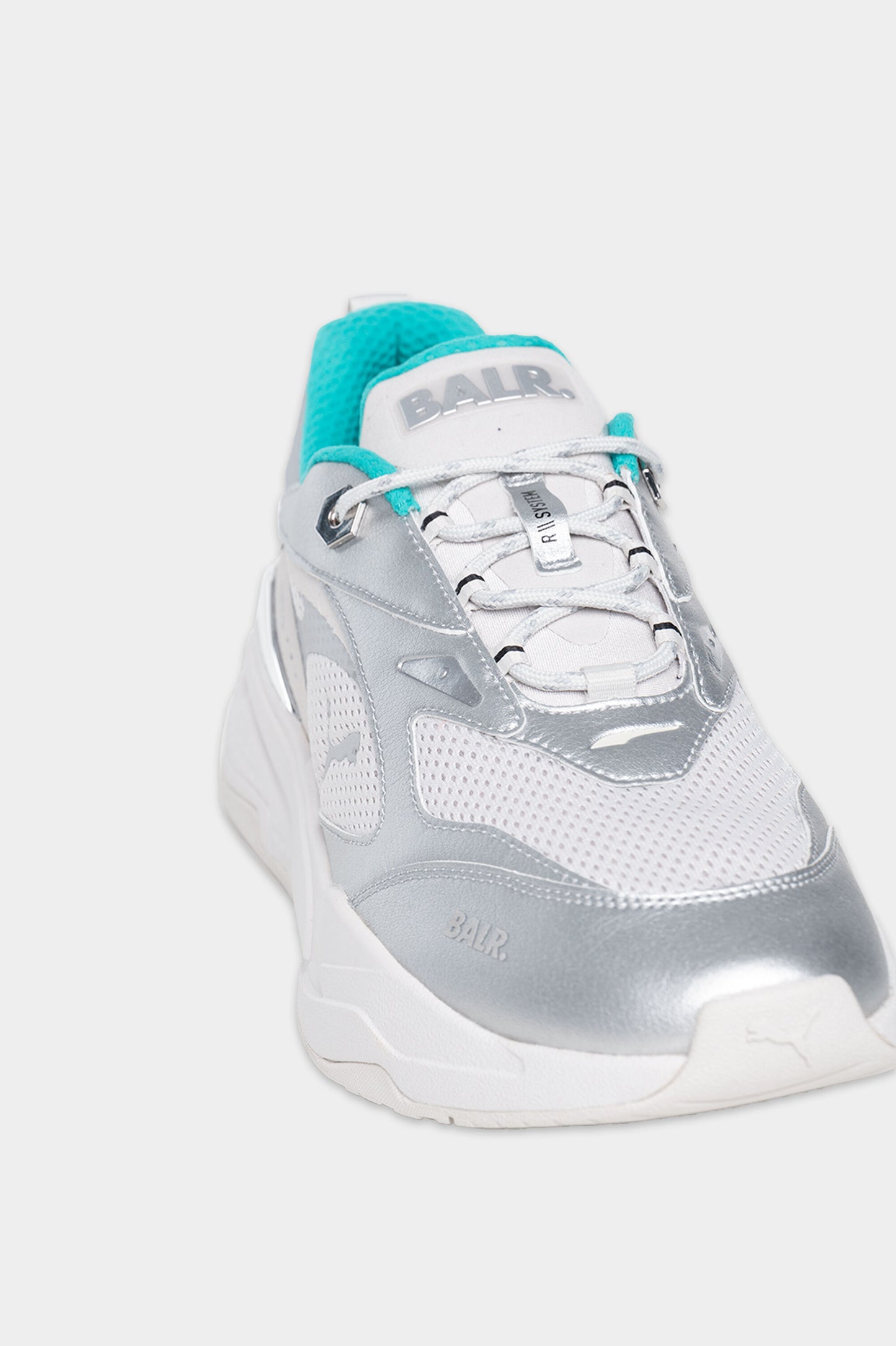 BALR. x PUMA Sneaker Silver/Spectra Green