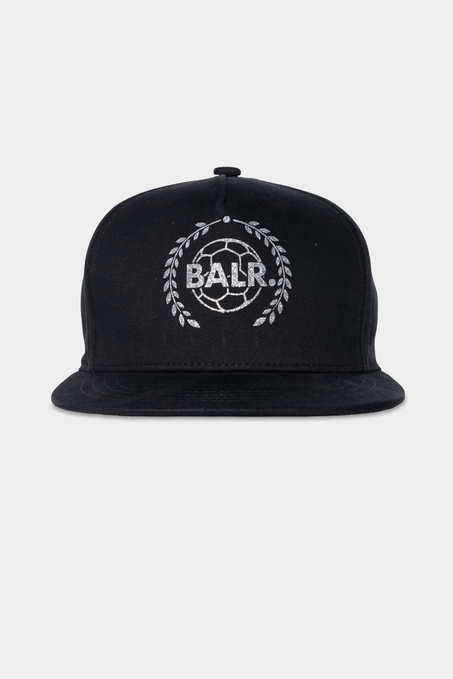 BALR. Crest Snapback Cap Jet Black