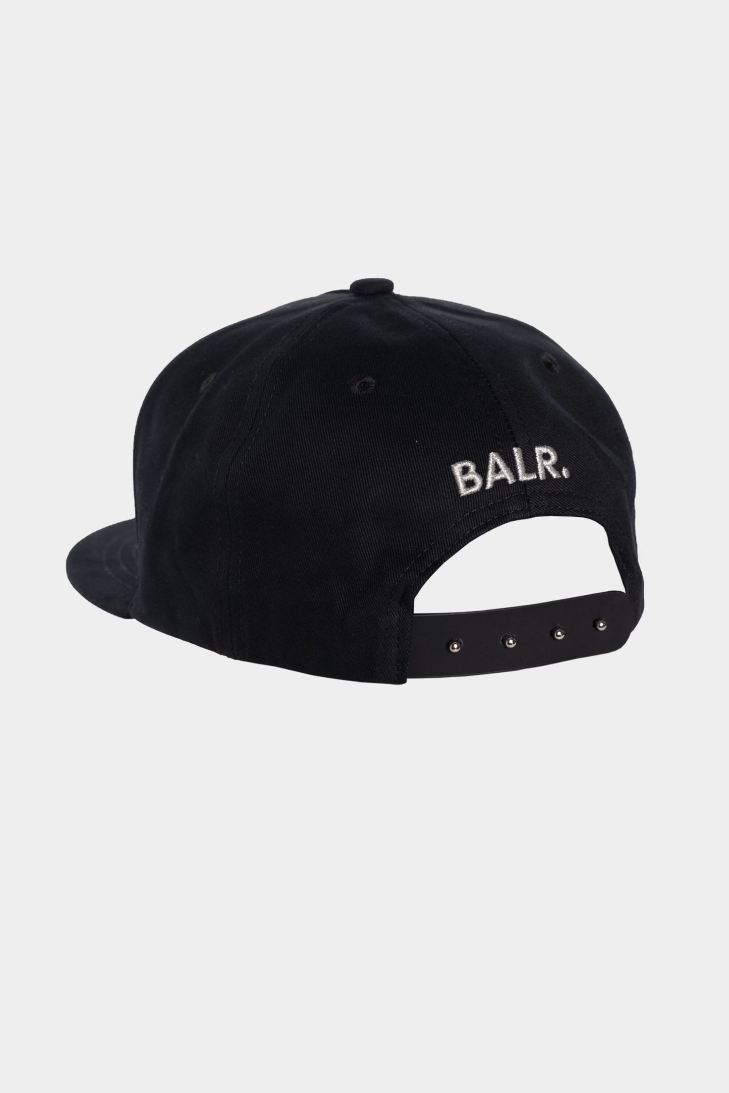 BALR. Crest Snapback Cap Jet Black