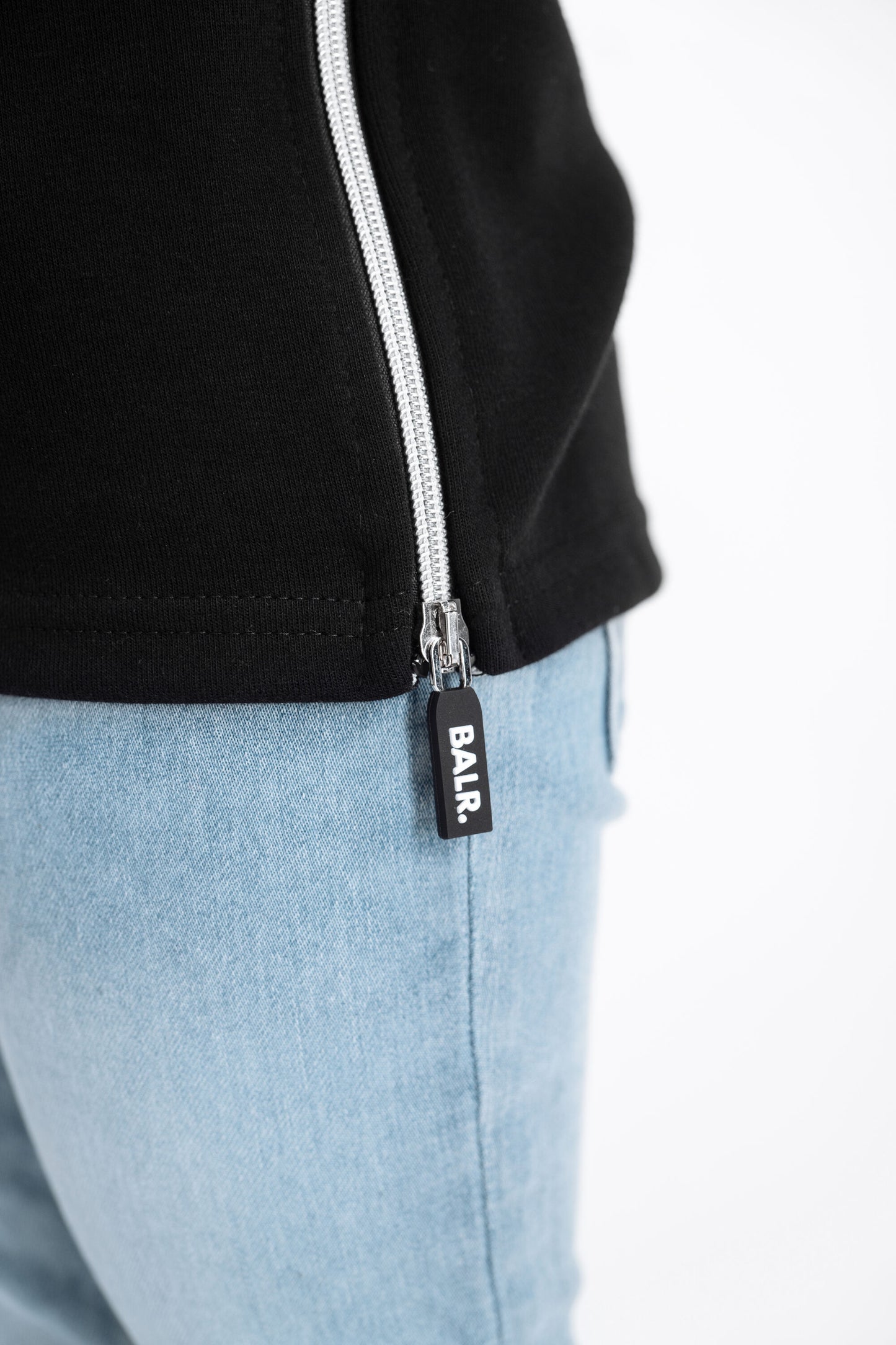 Q-Series Straight Classic Hoodie Kids Jet Black