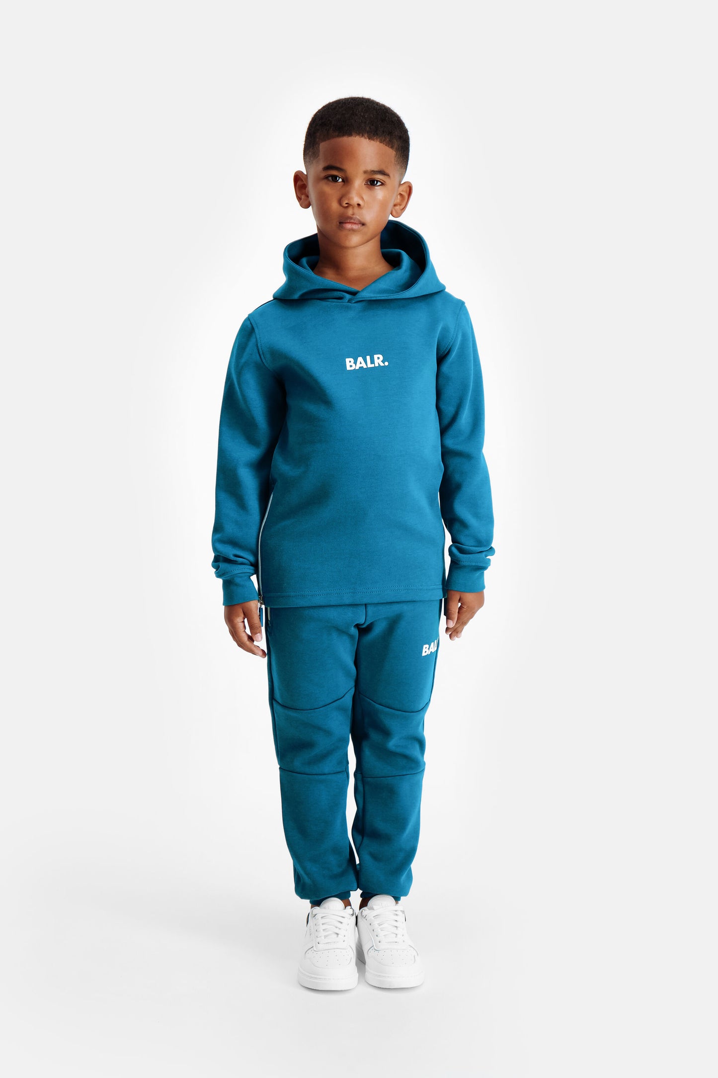 Q-Series Straight Classic Hoodie Kinderen Blauwe Inkt
