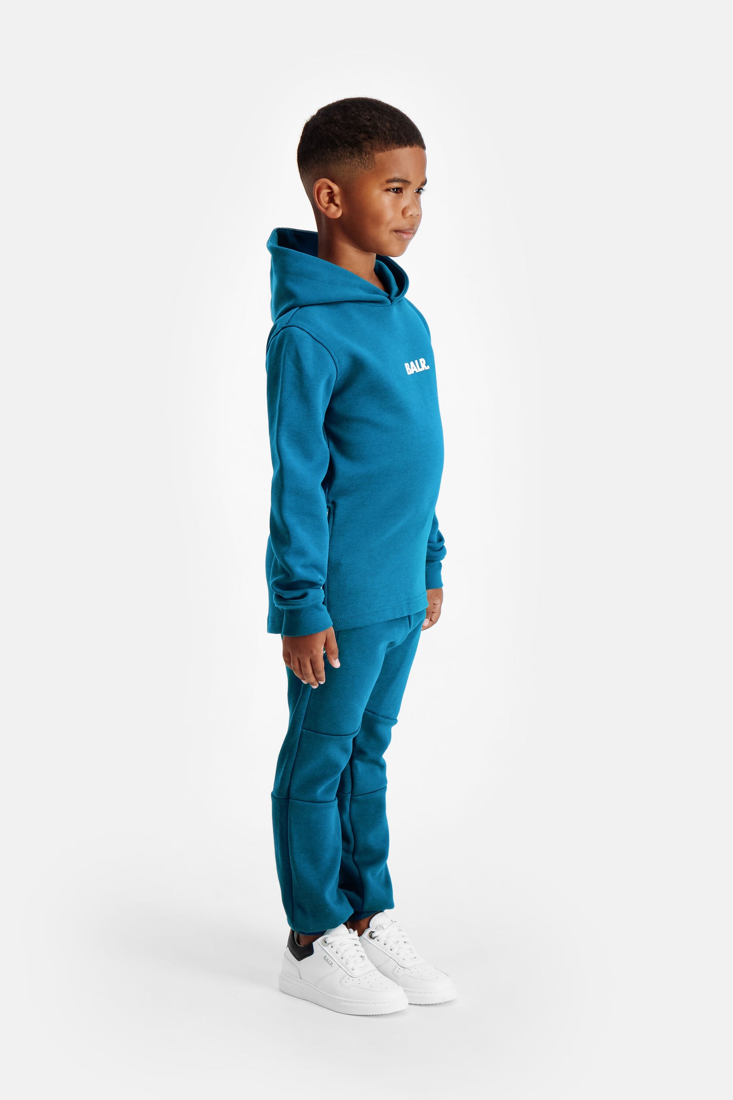 Q-Series Straight Classic Hoodie Kinderen Blauwe Inkt