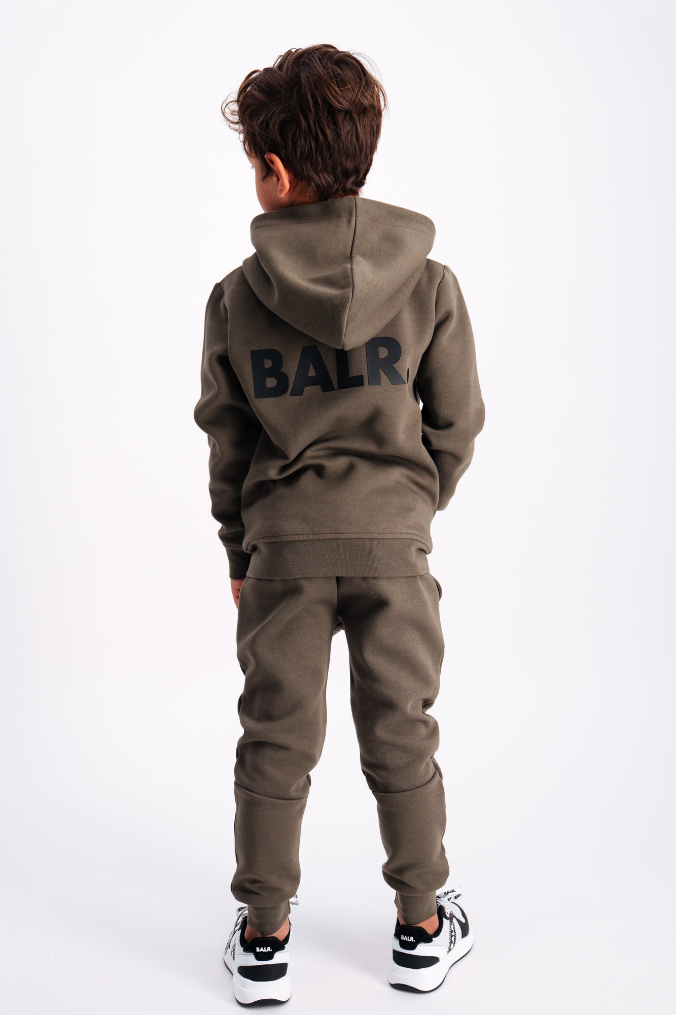 Q-Series Zip Thru Hoodie Army Green